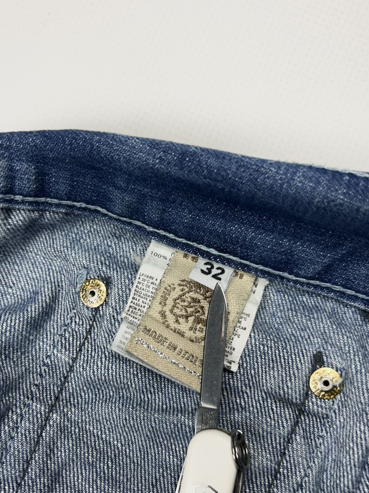 Carhartt × Diesel × JNCO rare Diesel vintage denim workwear shorts y2k Size US 32 / EU 48 - 12 Thumbnail