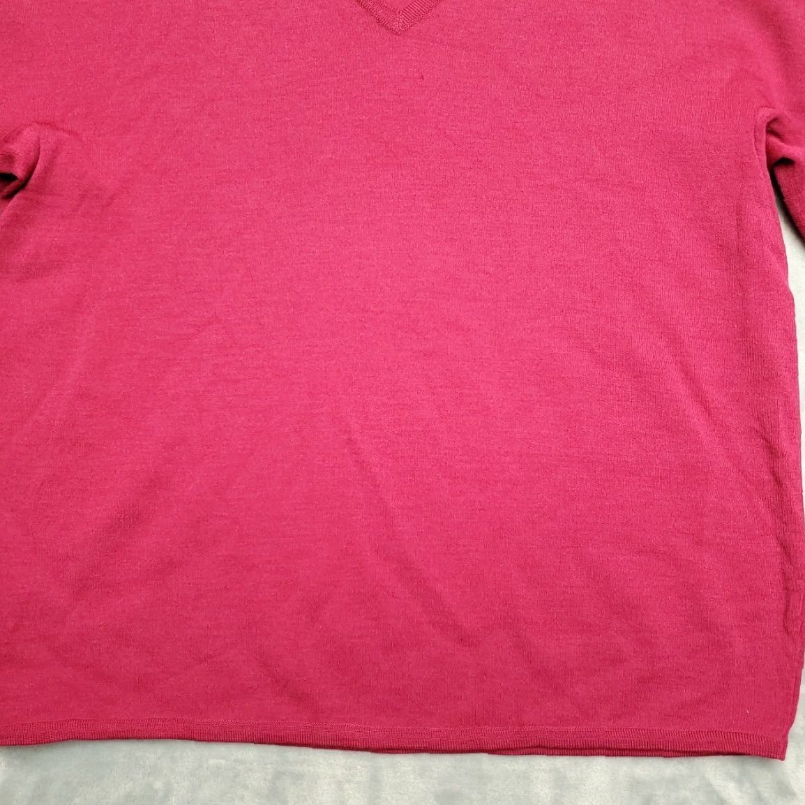 Zephyr St Croix Knits Sweater Women L Pink Long Sleeve 100% Zephyr Wool Made in USA Vintage Mens? Size L / US 10 / IT 46 - 2 Thumbnail