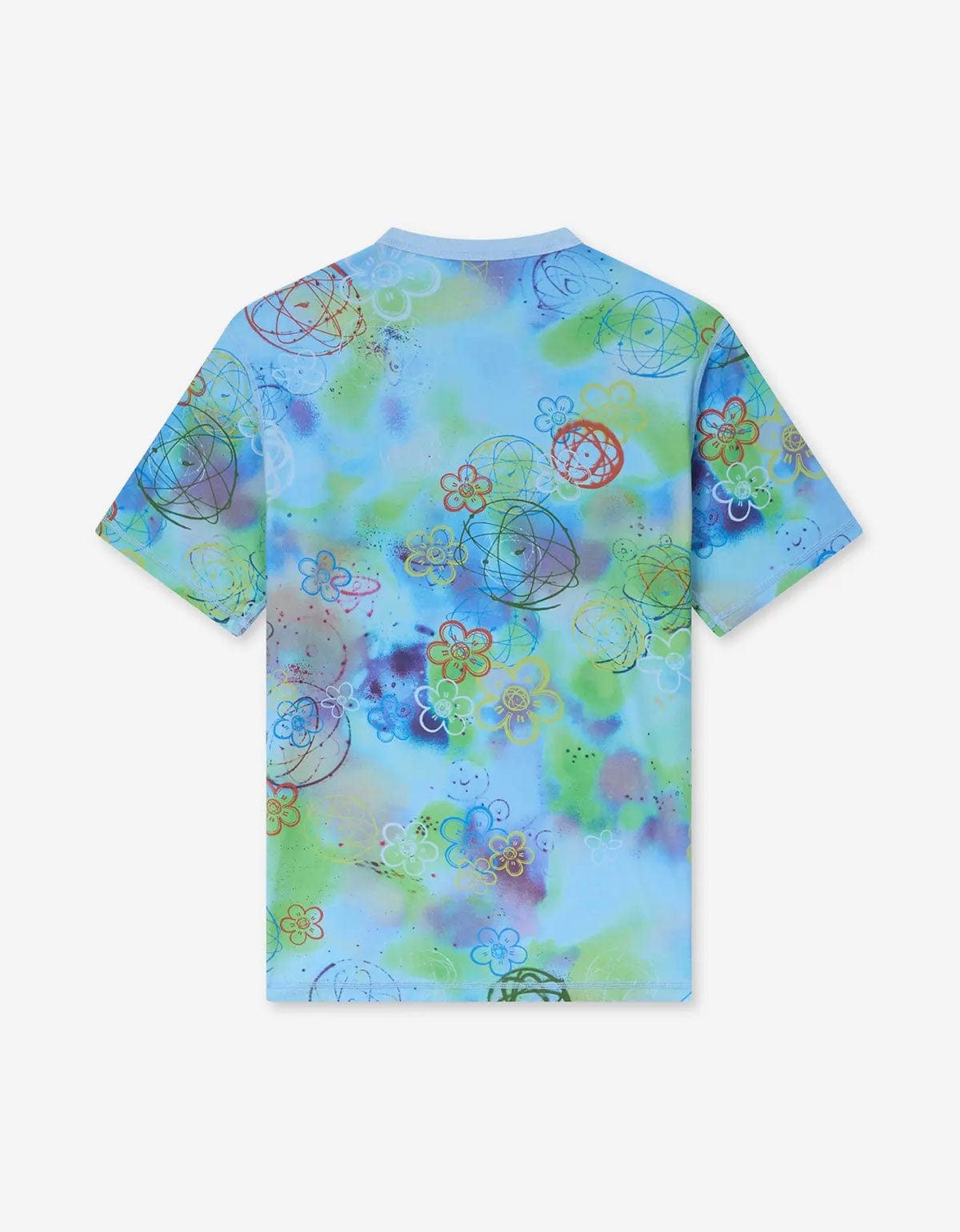 Kenzo Kenzo x Futura 2000 Blue Reversible T-Shirt Size US S / EU 44-46 / 1 - 6 Thumbnail