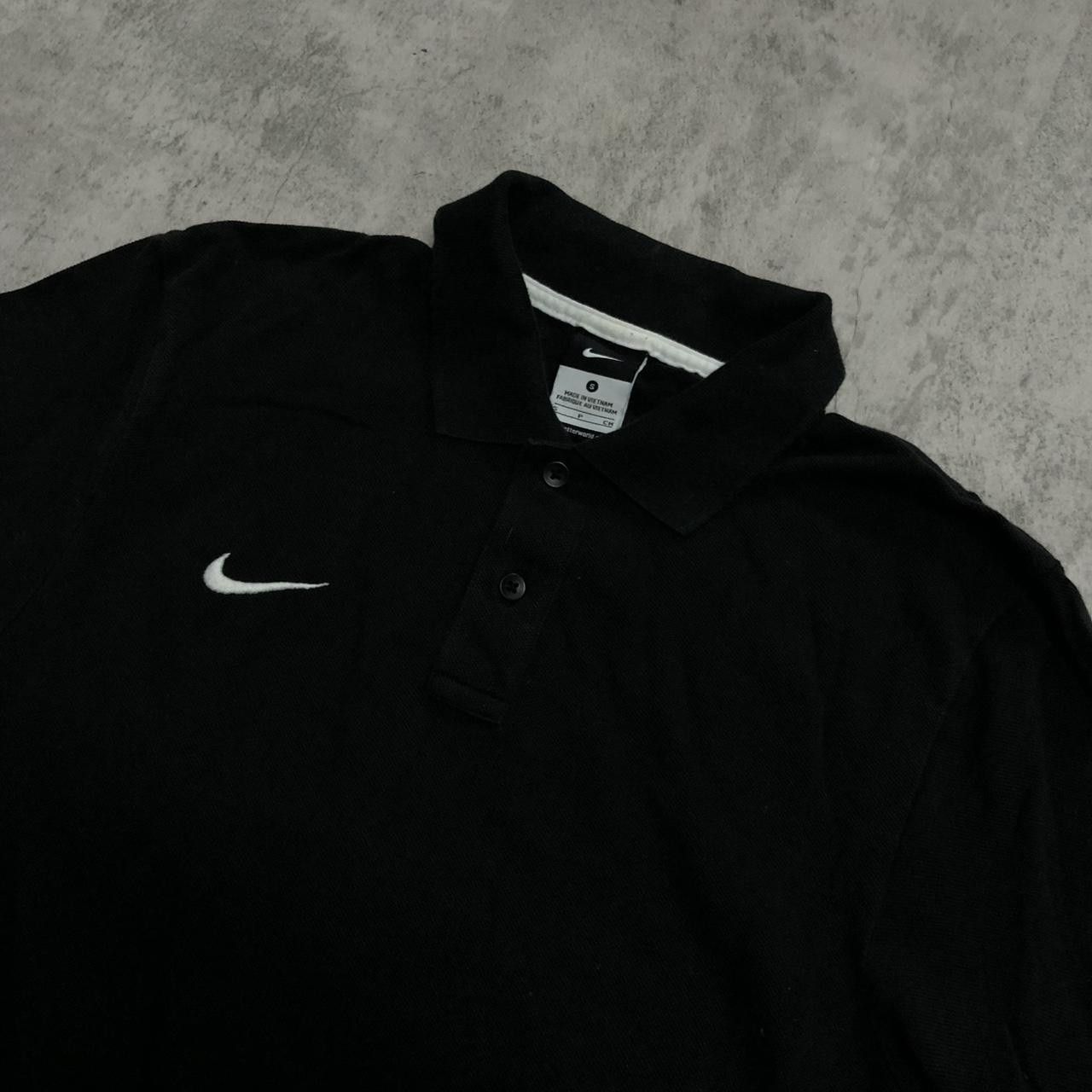 Nike Black white Nike polo shirt Sportswear rap hip hop Size US S / EU 44-46 / 1 - 2 Thumbnail