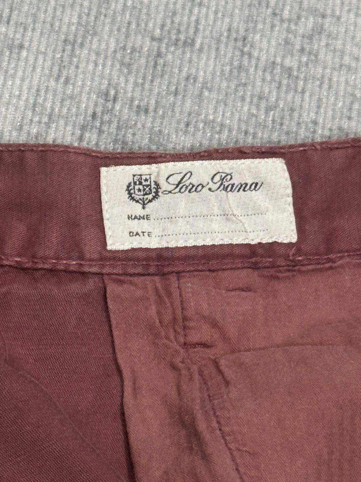 Loro Piana Loro Piana - Casual Pants - Cotton Flax Blend Size US 35 - 11 Thumbnail