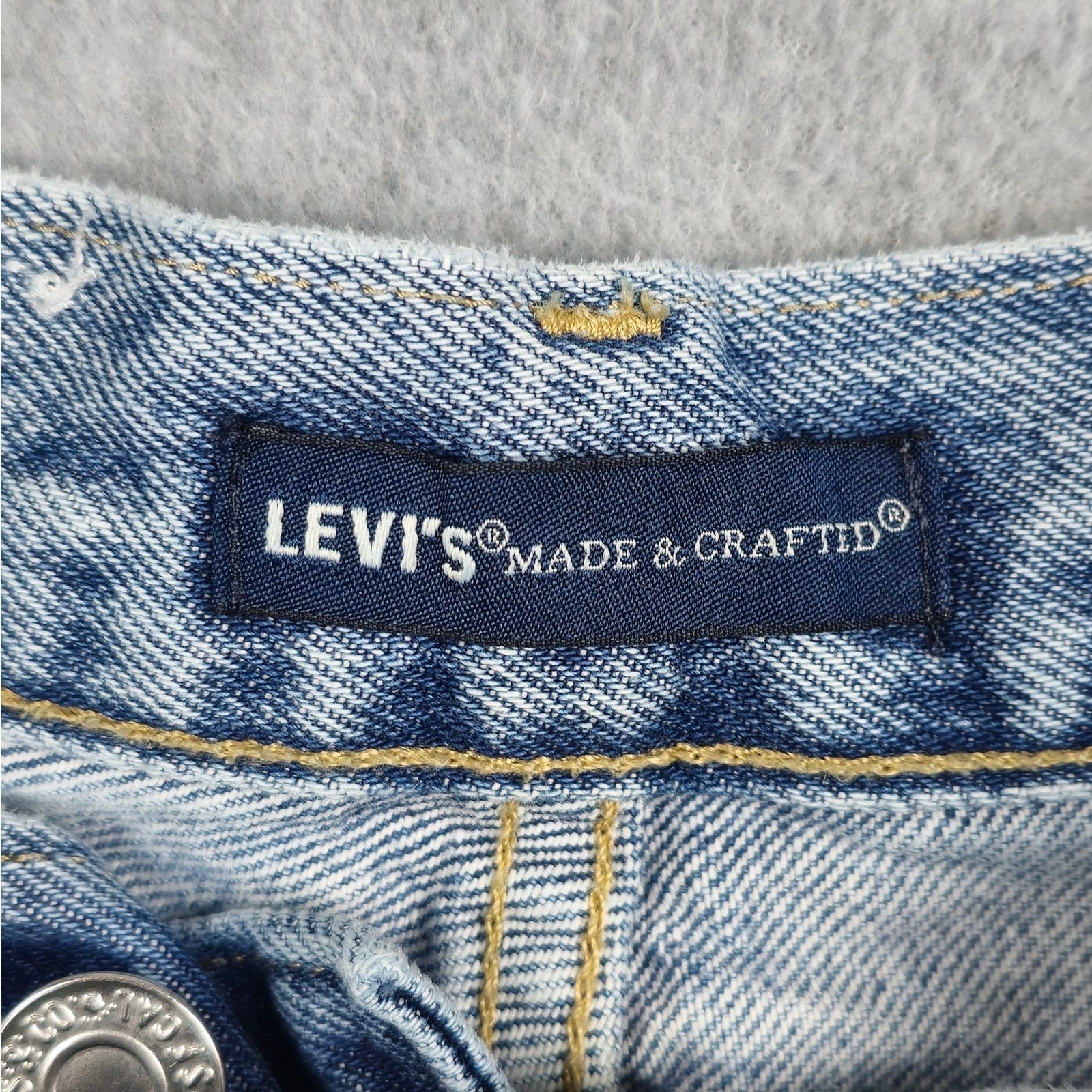 Levi's Levi's 501 Jeans 28x28 Button Fly Joe Cool Snoopy Patch Size US 28 / EU 44 - 16 Thumbnail