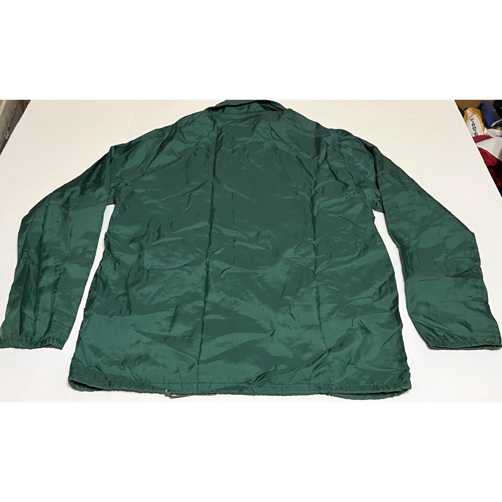 JCPenney VINTAGE JC Penney Windbreaker Jacket Mens L Green Yosemite Stained Logo Casual Size US L / EU 52-54 / 3 - 3 Thumbnail