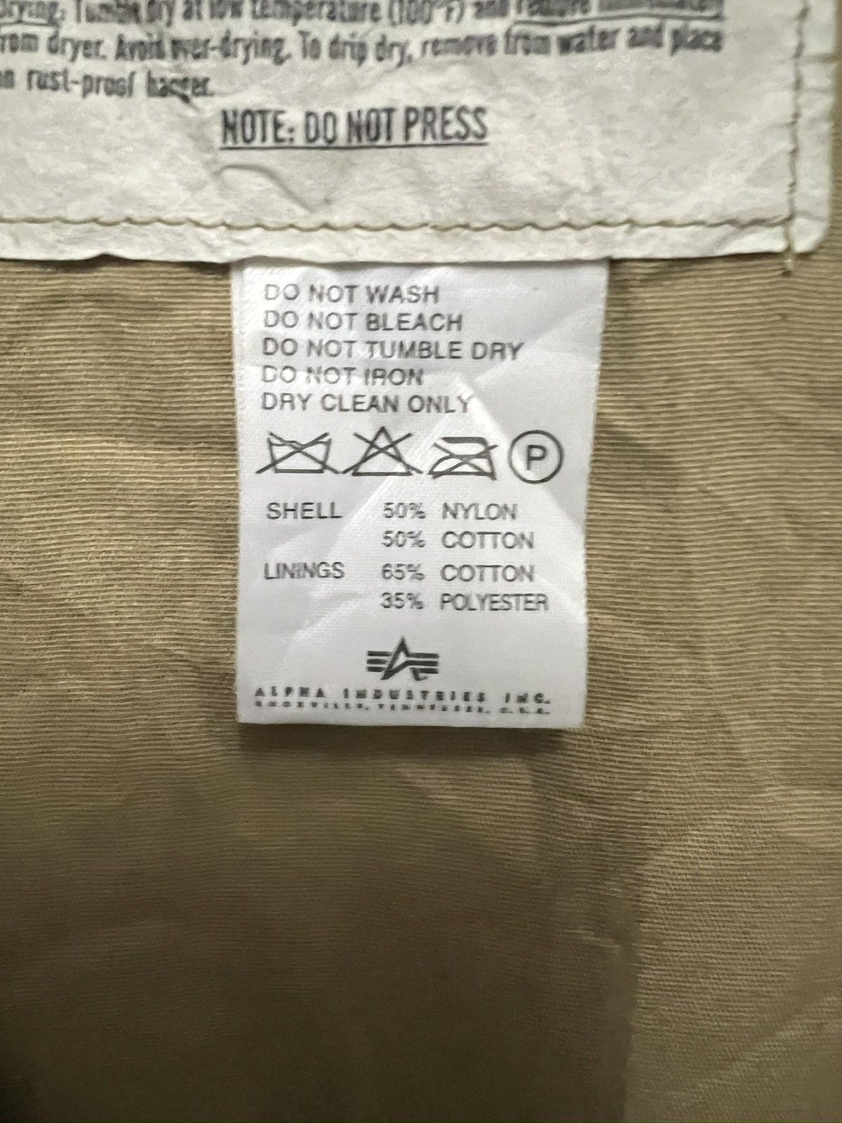Alpha Industries 348. ALPHA INDUSTRIES Parka Cold Weather Size US L / EU 52-54 / 3 - 5 Thumbnail