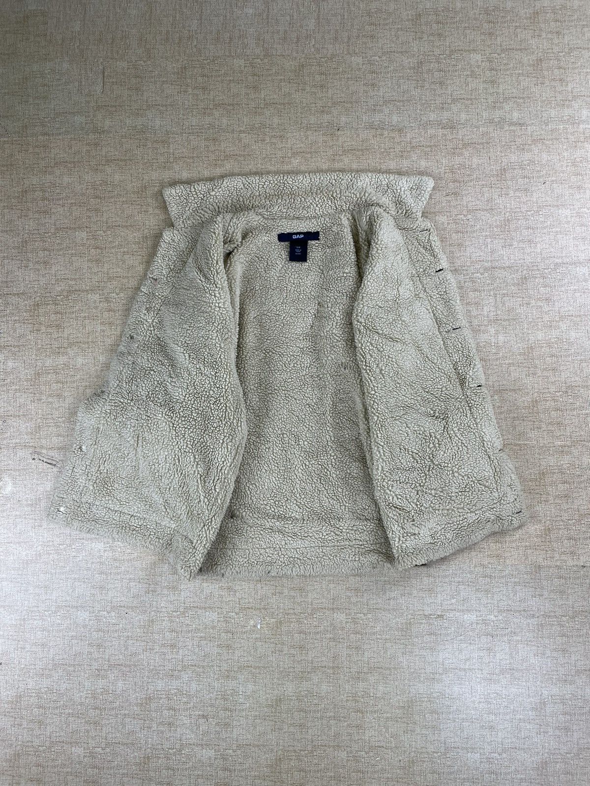 Gap × Vintage VINTAGE GAP CORDUROY Lined Sherpa Trucker Jacket Size US M / EU 48-50 / 2 - 5 Thumbnail