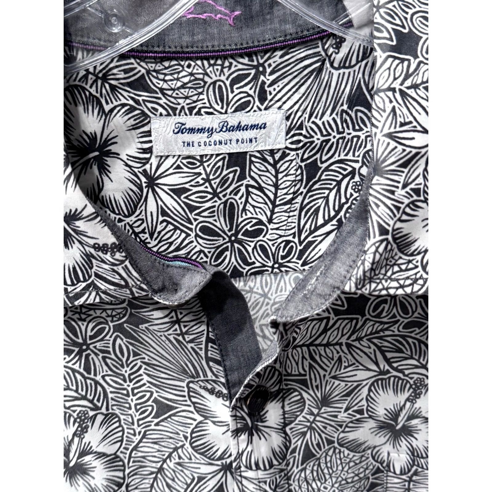 Tommy Bahama Tommy Bahama coconut Point Floral BUTTON UP SHIRT XL Mens Multicolor Long Sleeve Modern Shirt Size US XL / EU 56 / 4 - 2 Thumbnail