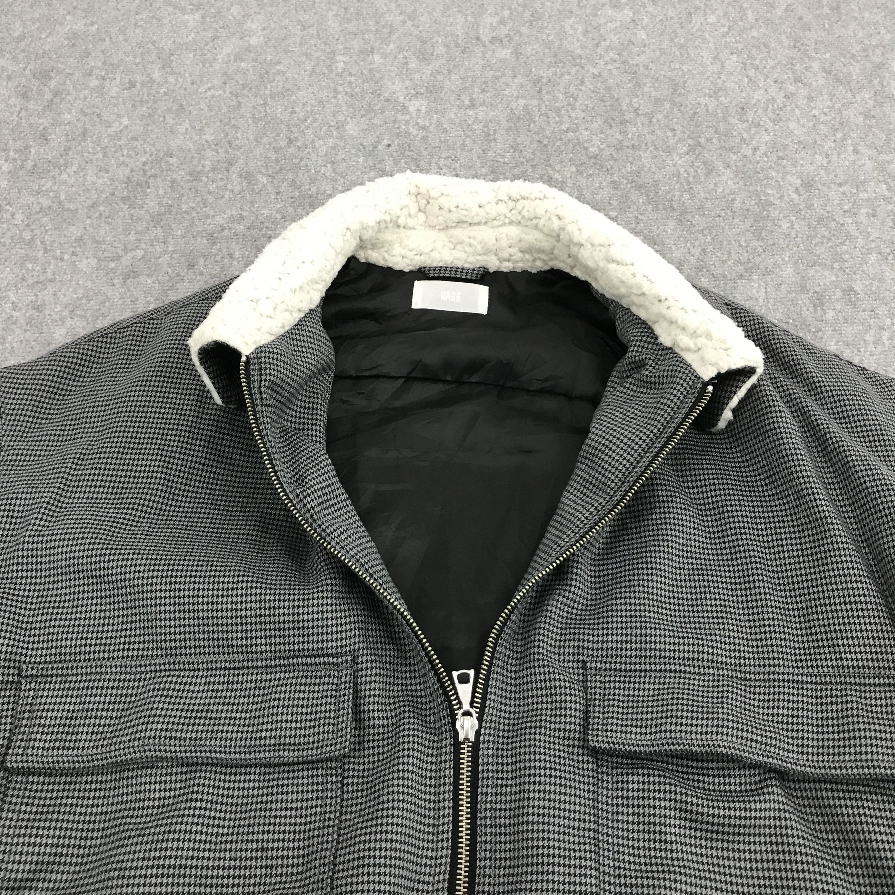 HARE × Japanese Brand JAPAN DESIGN HARE BRAND CROPPED ZIPPER JACKET Size US M / EU 48-50 / 2 - 7 Thumbnail