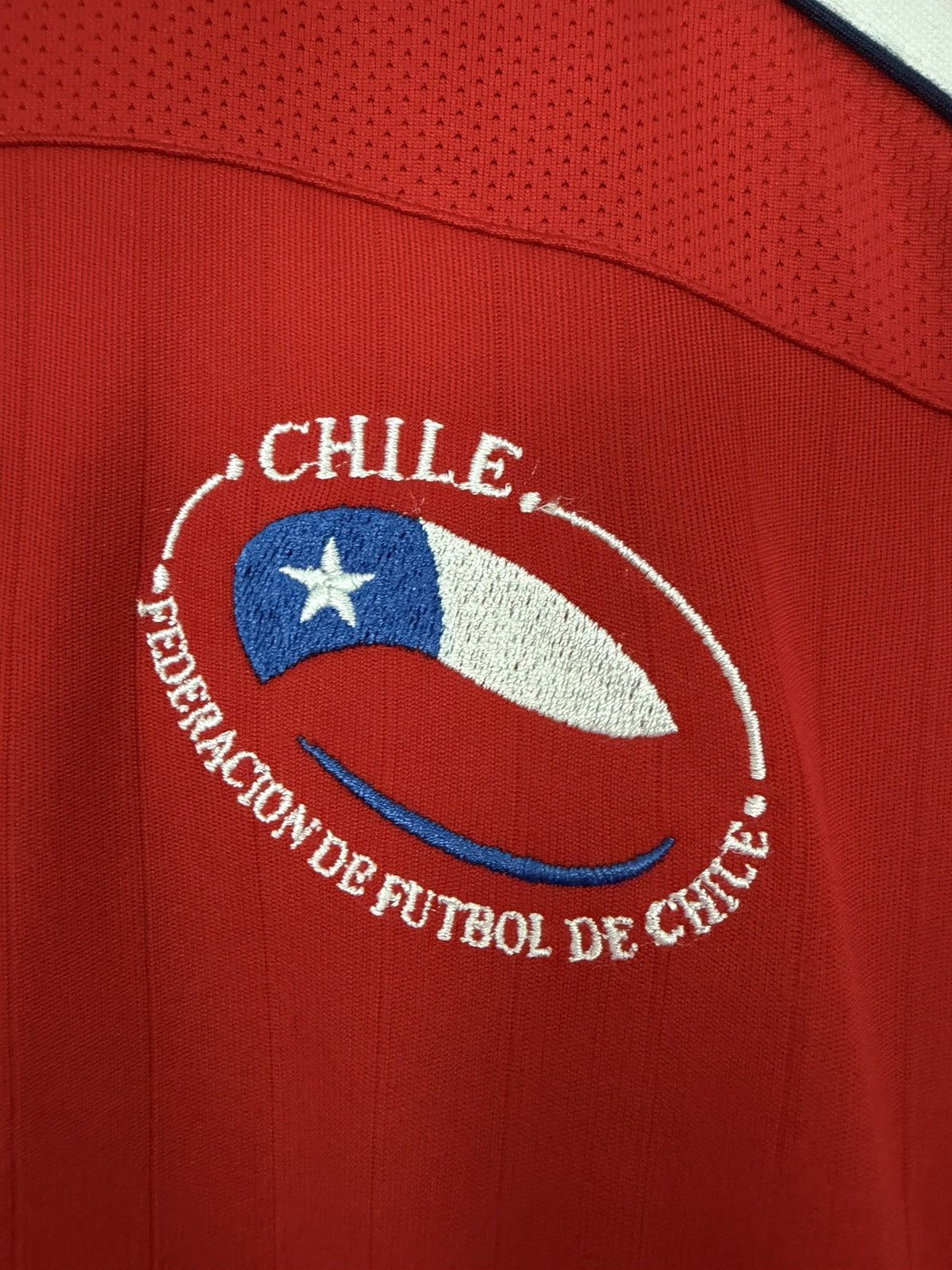 Brooks BROOKS ORELLANA CHILE NATIONAL JERSEY 2008 WORLD CUP SOCCER Size US XL / EU 56 / 4 - 8 Thumbnail