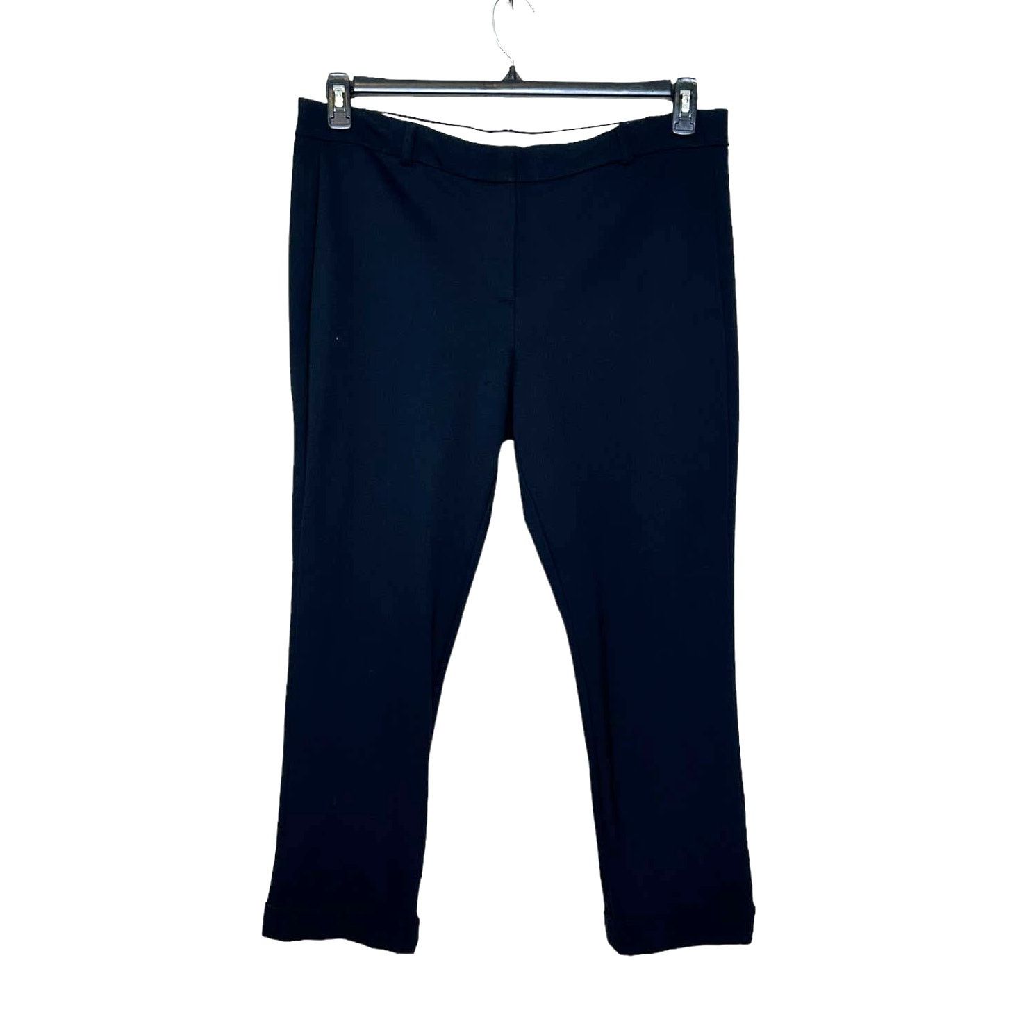 Lands' End Land's End black cropped pants size 16P Size 38" / US 16 / IT 52 - 1 Thumbnail