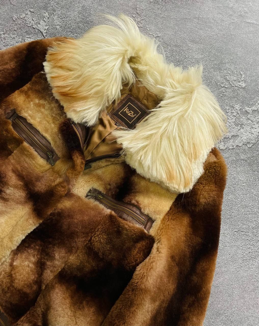 Japanese Brand Vintage KUZU Paris Avant Garde Women's Fur Coat Jacket Size M / US 6-8 / IT 42-44 - 2 Thumbnail