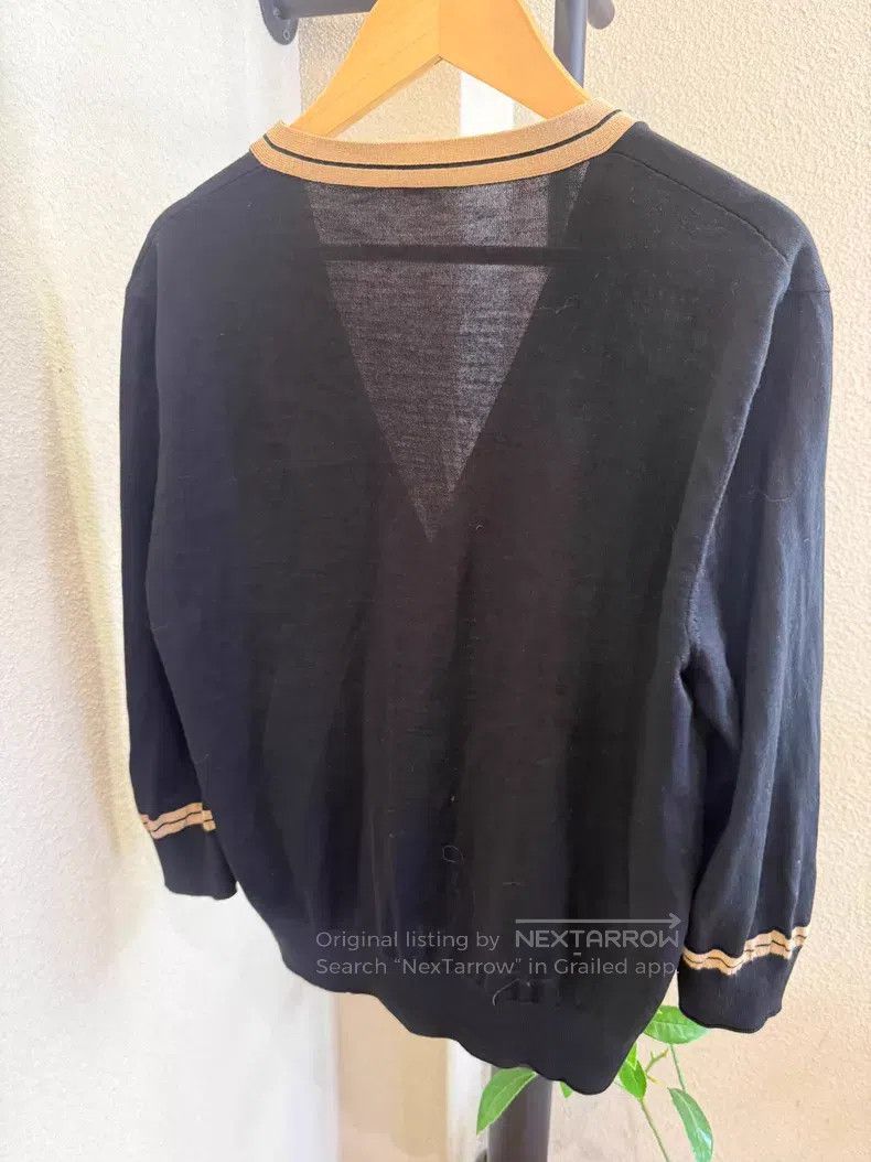 Loewe Loewe Black Wool Open Cardigan Size M / US 6-8 / IT 42-44 - 2 Thumbnail