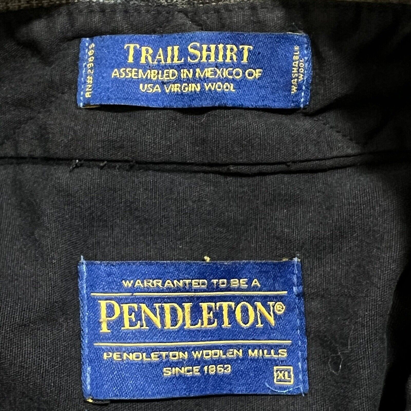 Pendleton Pendleton XL Wool Flannel Shirt 101 Dalmatians Disney Patch Size US XL / EU 56 / 4 - 7 Thumbnail