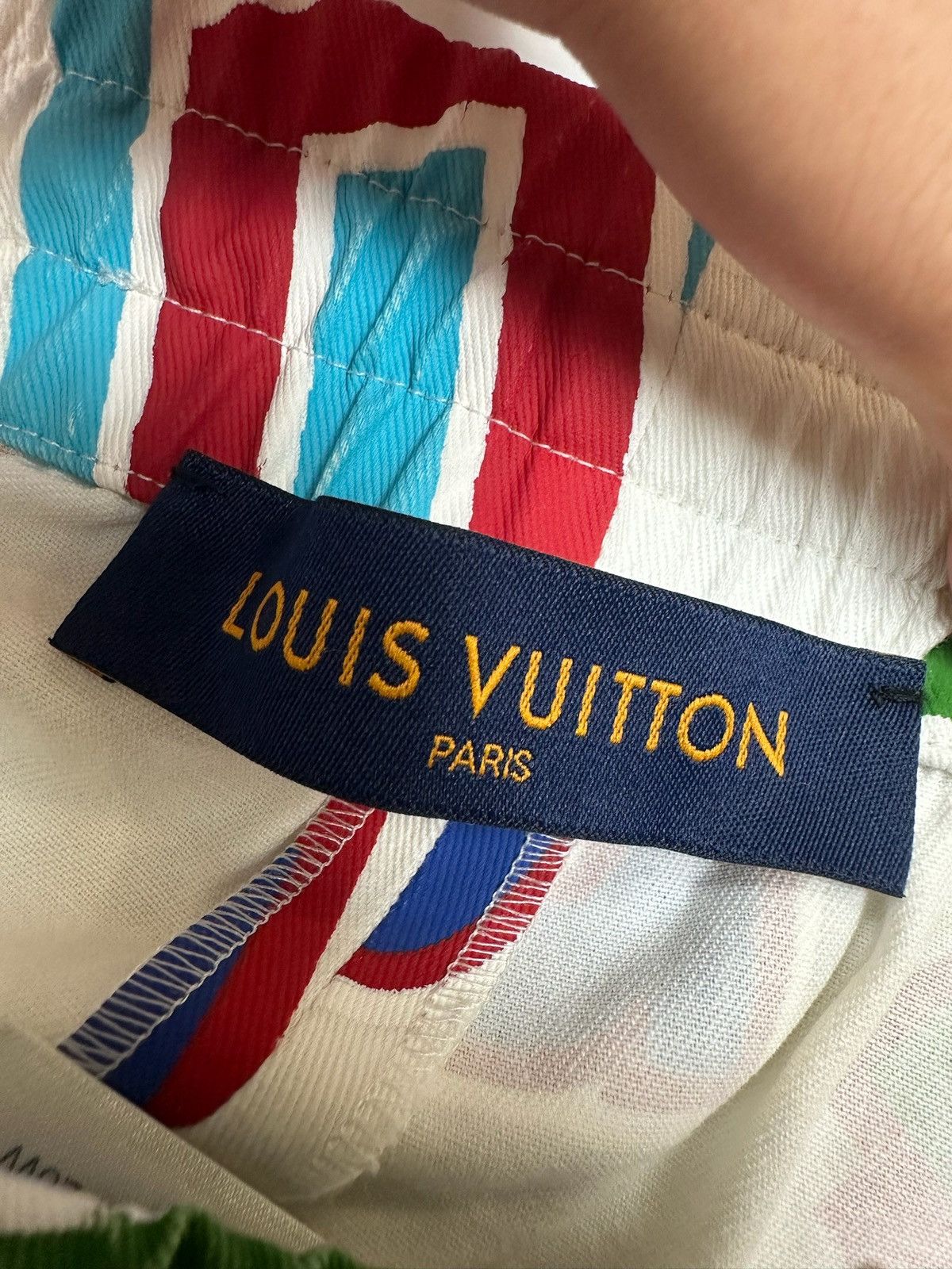Louis Vuitton × NBA Louis Vuitton x NBA Letter Printed Shorts Size US 34 / EU 50 - 6 Thumbnail
