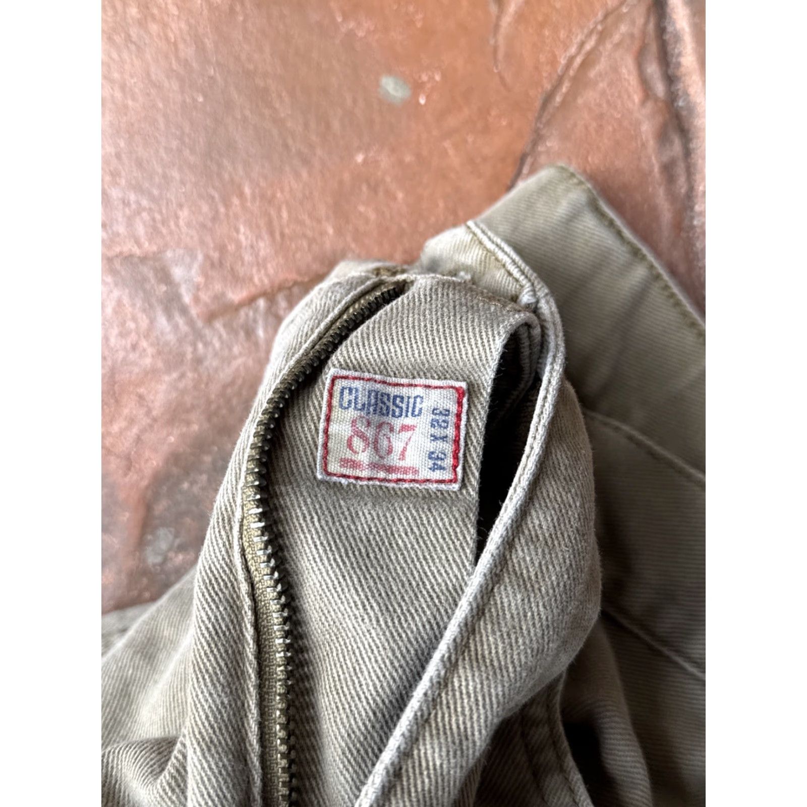 Polo Ralph Lauren Polo Ralph Lauren Jeans Mens 32x34 Brown Denim 867 Classic Fit Straight Leg RL Size US XS / EU 42 / 0 - 4 Thumbnail