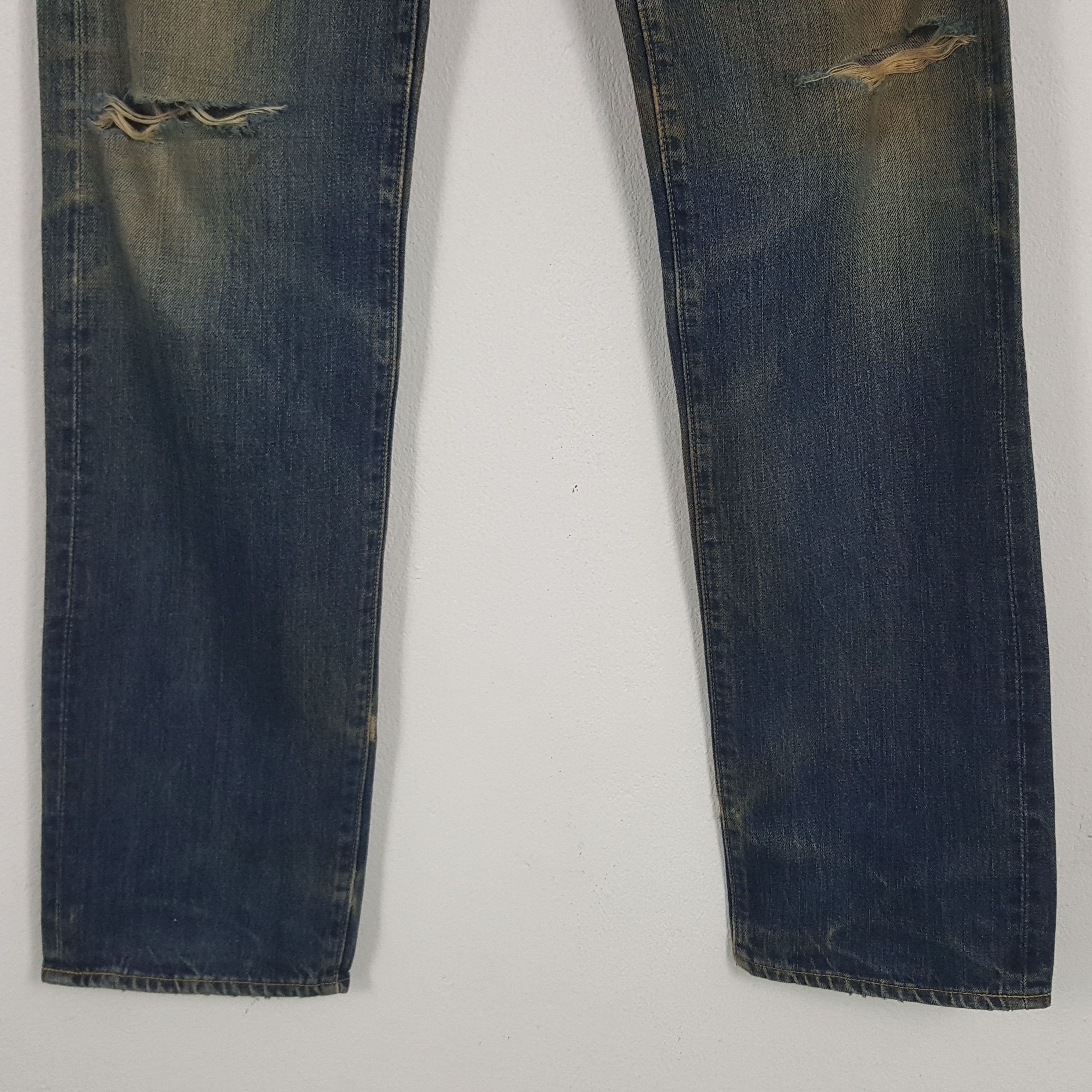 Levi's × Vintage Vintage Levi's 502 XX Selvedge Denim Jeans Size US 28 / EU 44 - 3 Thumbnail