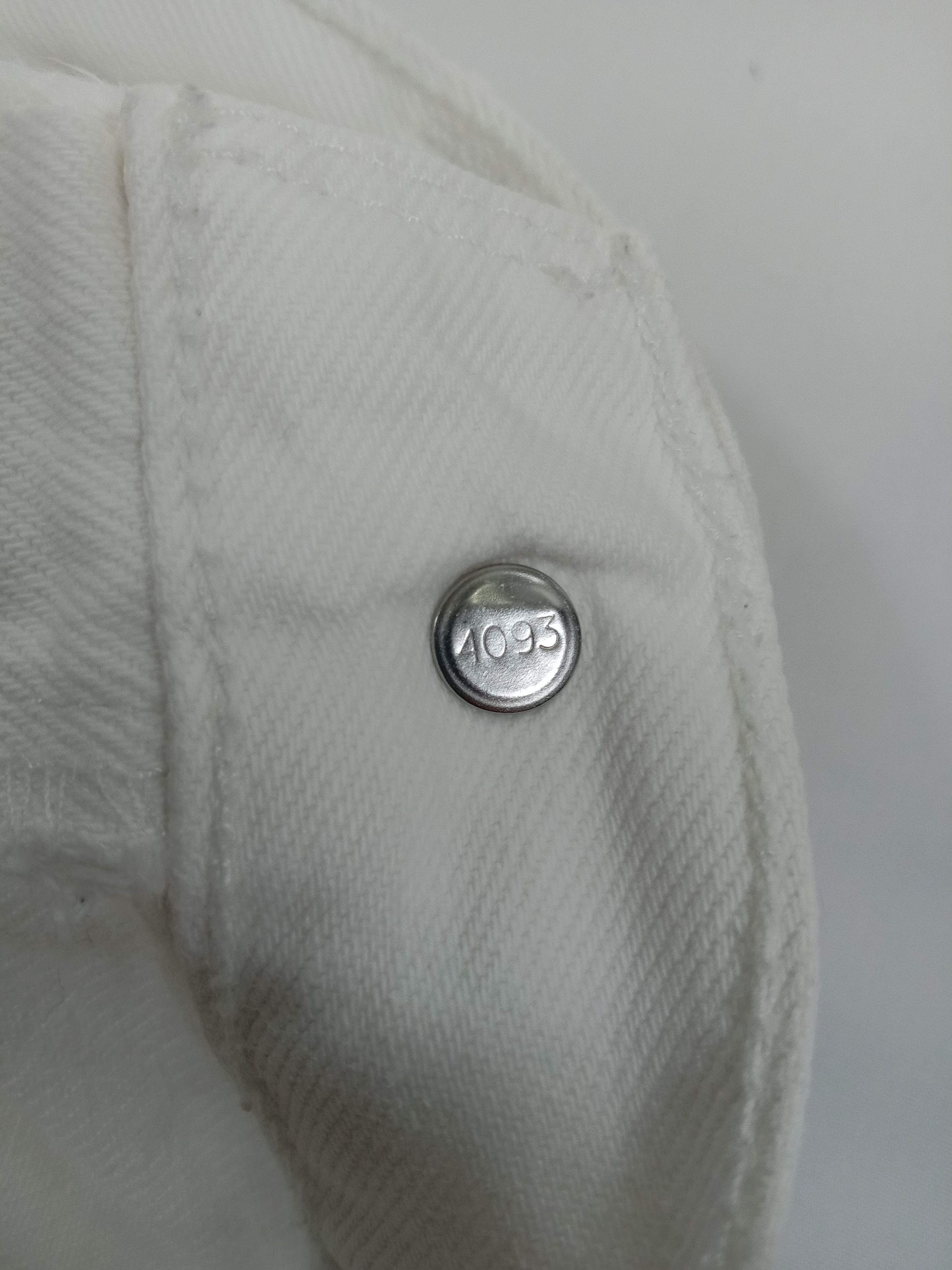 Levi's Vintage Levi's 501 Jeans Straight Leg Button Fly White Denim Size US 32 / EU 48 - 10 Thumbnail