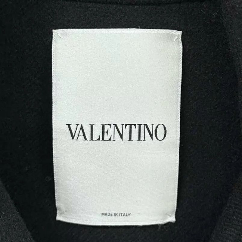 Valentino Valentino Black Double-Breasted Collared Jacket 38 Size XS / US 0-2 / IT 36-38 - 4 Thumbnail