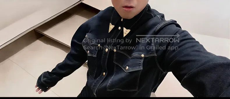Versace Versace Denim shirt Size US M / EU 48-50 / 2 - 2 Thumbnail
