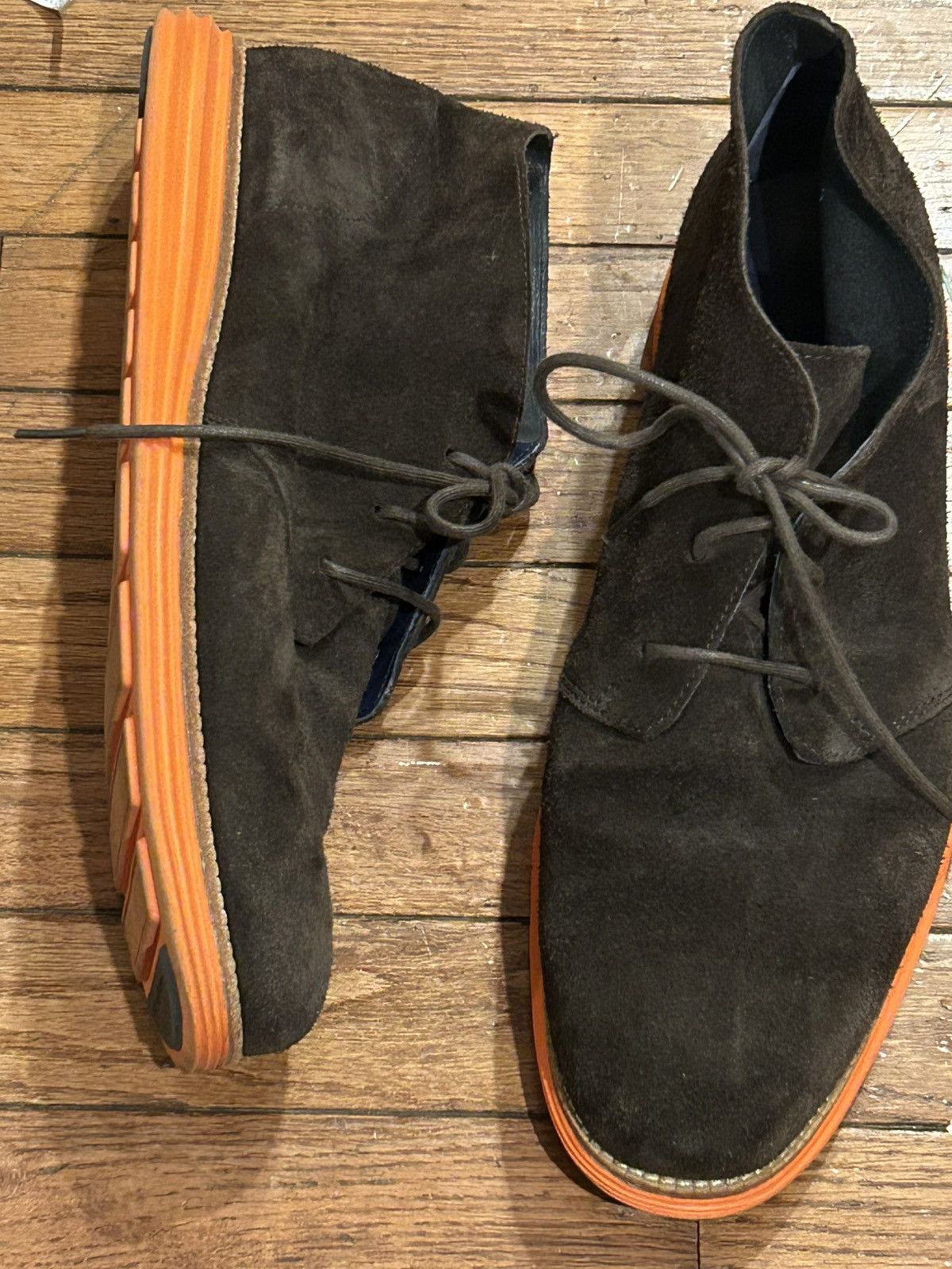 Cole Haan Cole Haan Men's Lunargrand Woodbury Brown Size US 13 / EU 46 - 1 Thumbnail