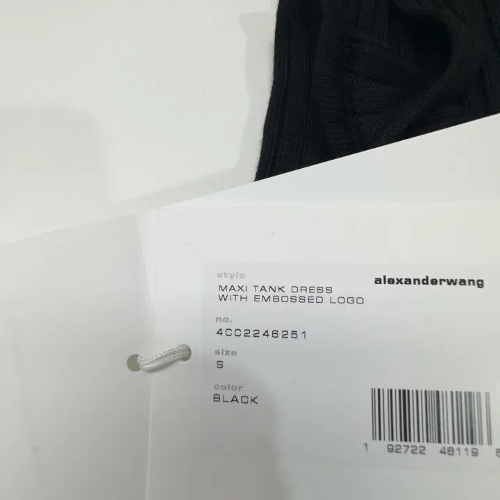 Alexander Wang Alexander Wang Minimalist Logo Sleeveless Dress - Size S / US 4 / IT 40 - 4 Thumbnail