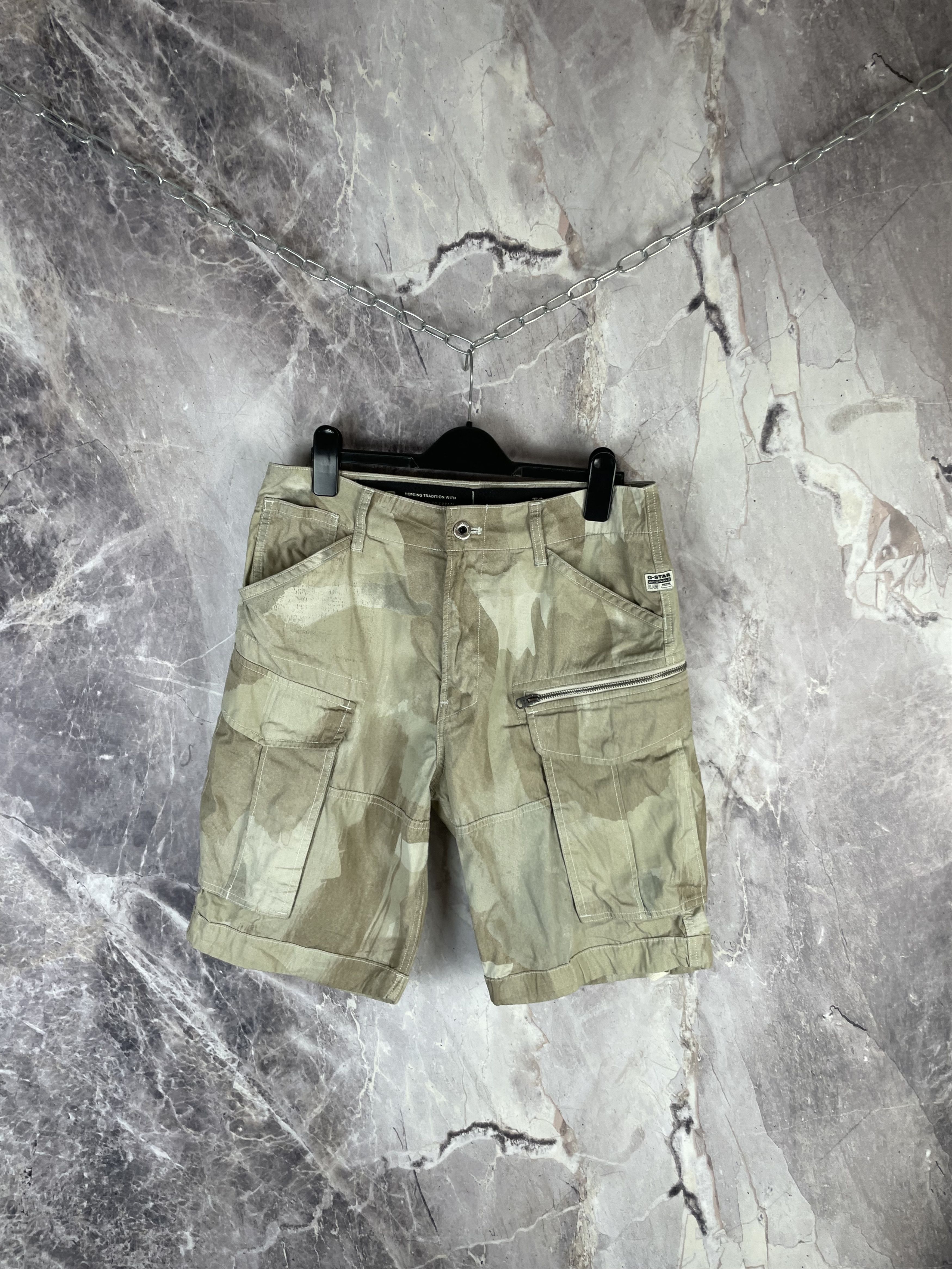 G-Star Vintage G-Star Cargo Shorts Size US 31 - 2 Thumbnail