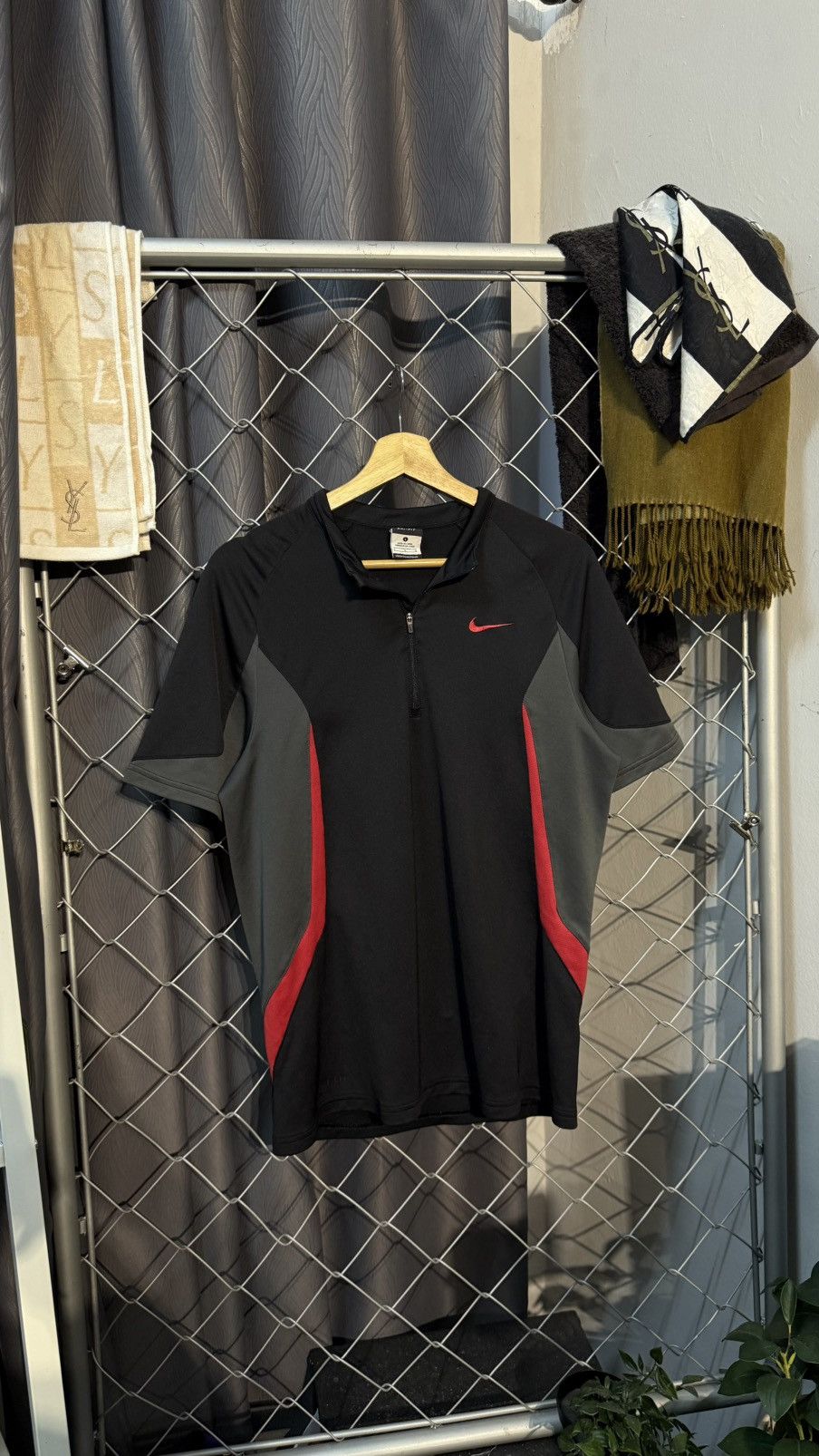 Nike NIKE QUARTER ZIP JERSEY EMBROIDERY Size US L / EU 52-54 / 3 - 1 Thumbnail