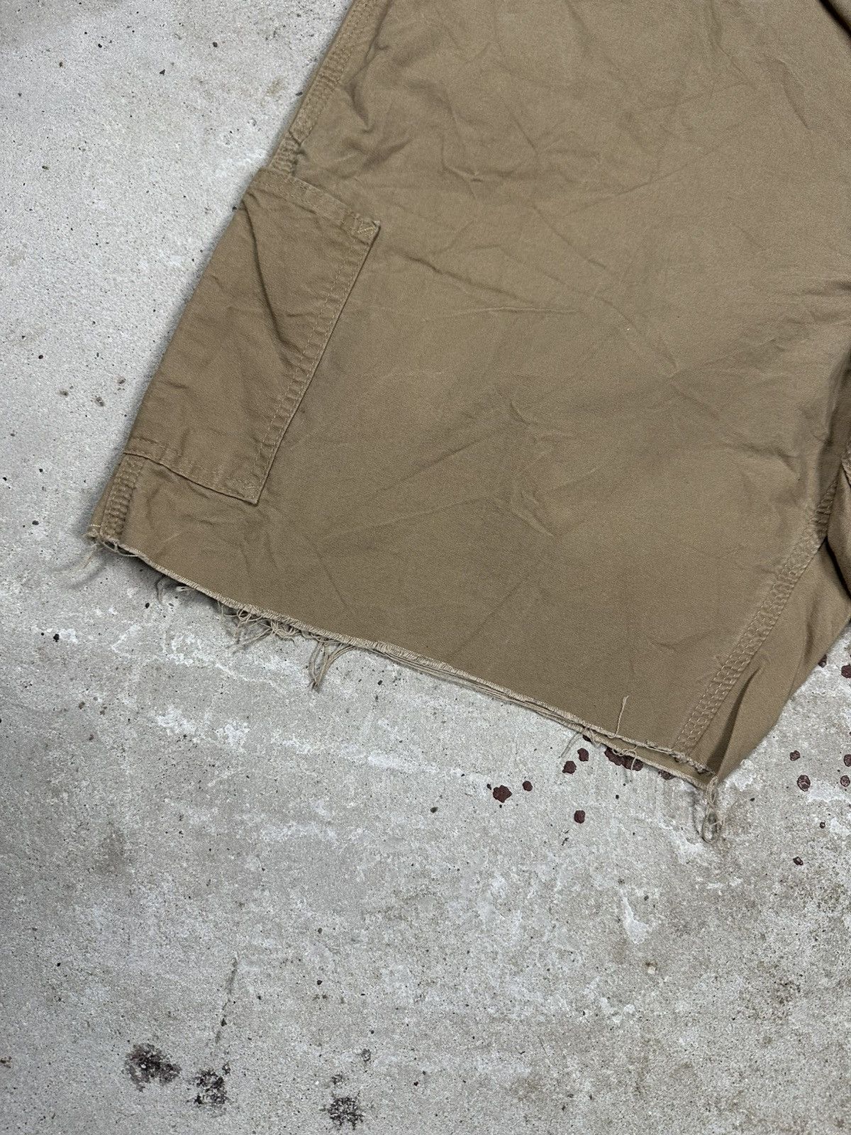 Carhartt × Vintage Vintage Y2K Carhartt Baggy Carpenter Denim Shorts Beige Size US 42 / EU 58 - 10 Thumbnail