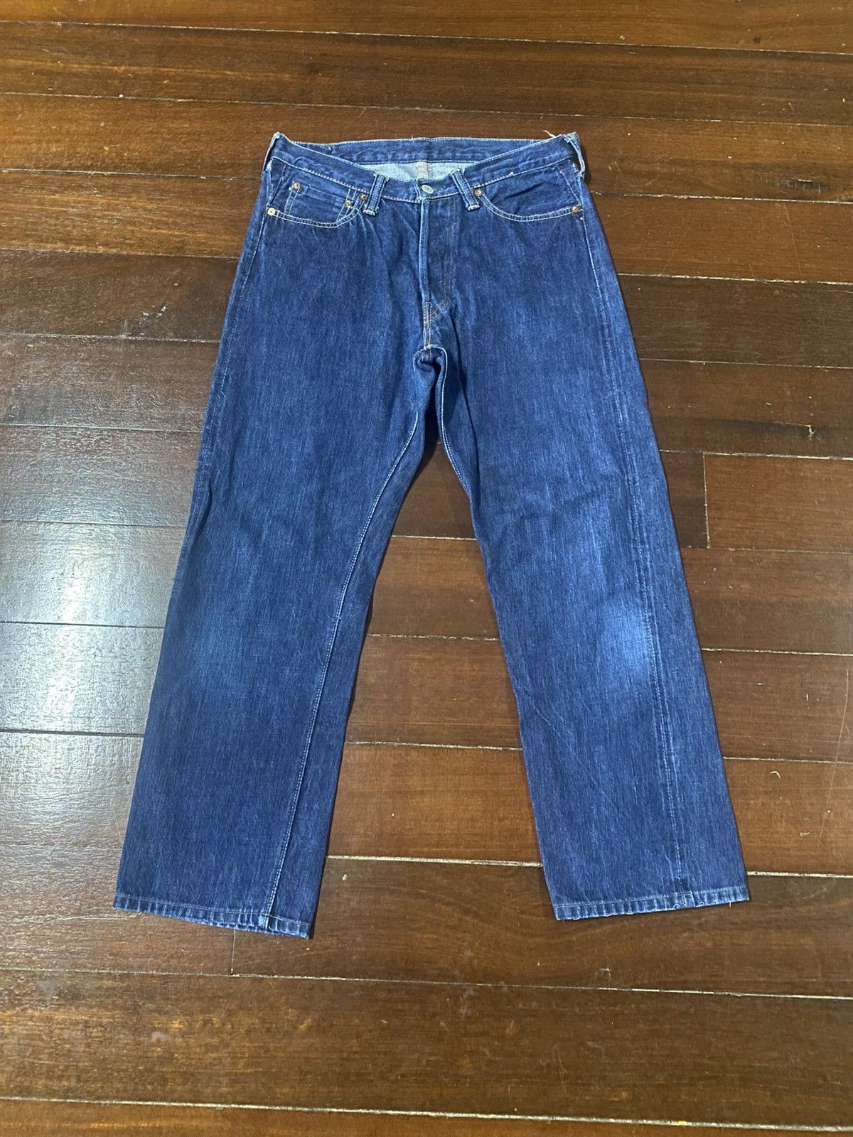 Full Count & Co. Rare 2000 limited edition FULLCOUNT 0105 selvedge Size US 31 - 1 Thumbnail