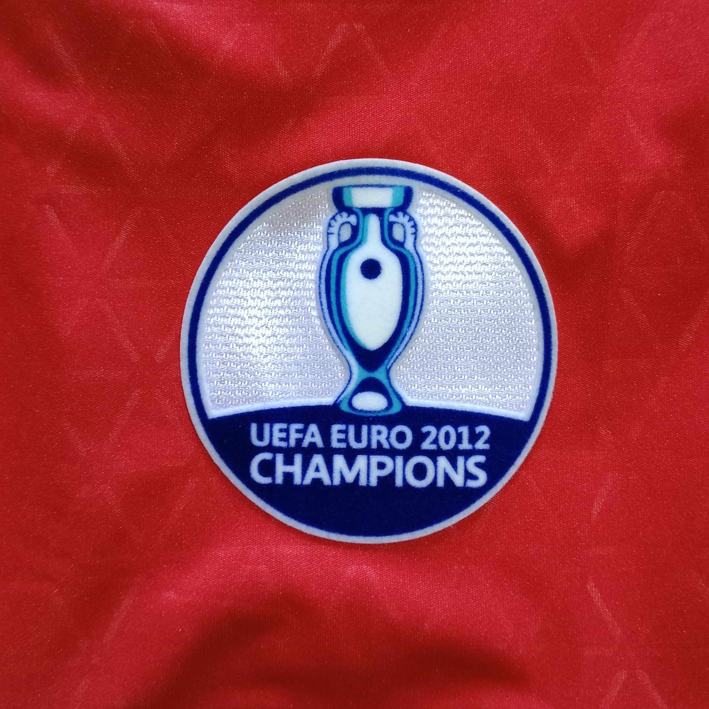 Adidas Spain Euro 2016 Home Jersey Gerard Pique 3 Size US L / EU 52-54 / 3 - 9 Thumbnail