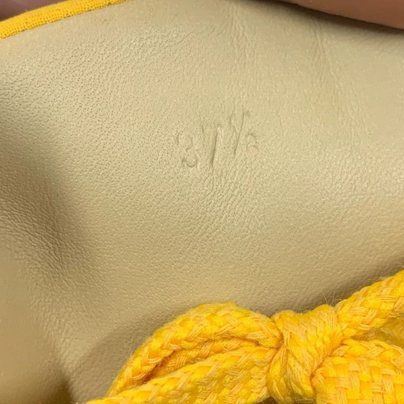 Hermes HERMES Yellow Sculpted Casual Sneakers Size 37.5-2506 Size US 7 / IT 37 - 8 Thumbnail
