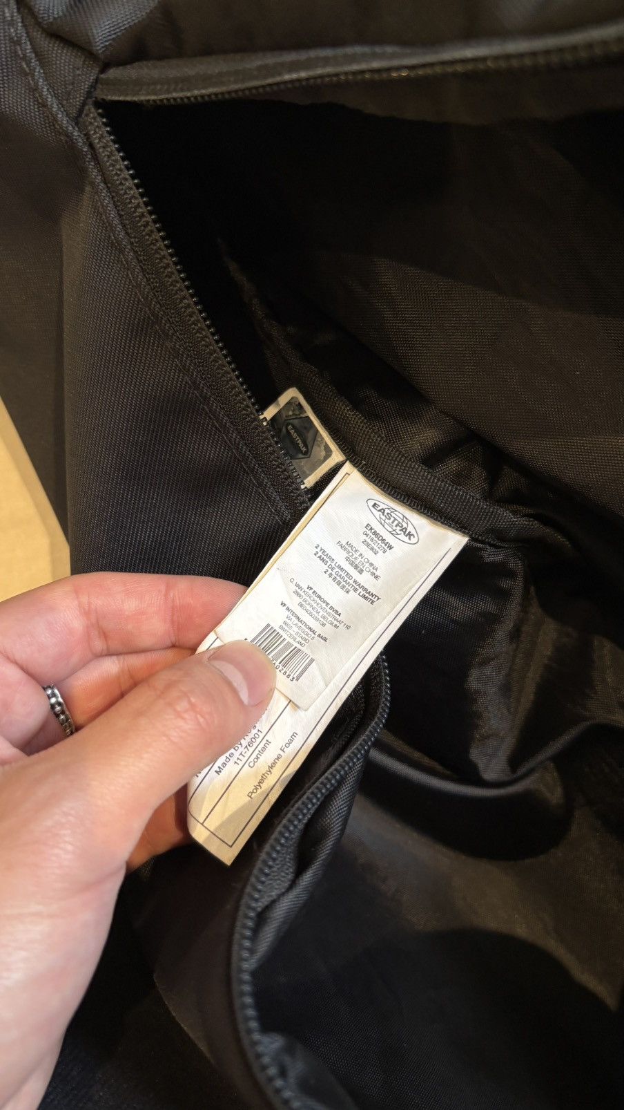 Eastpak × Raf Simons Raf Simons Sleek Sling bag from AW18 Size ONE SIZE - 6 Thumbnail