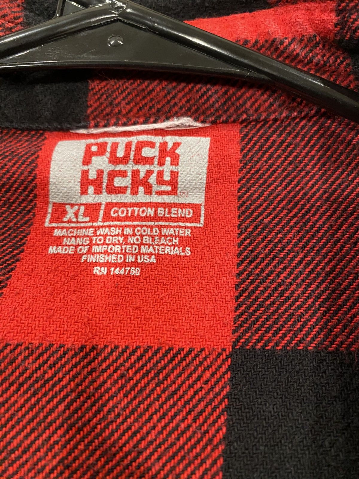 Slayer *RARE* Slayer "Fight Till Death" Puck Hcky Flannel Size US XL / EU 56 / 4 - 6 Thumbnail