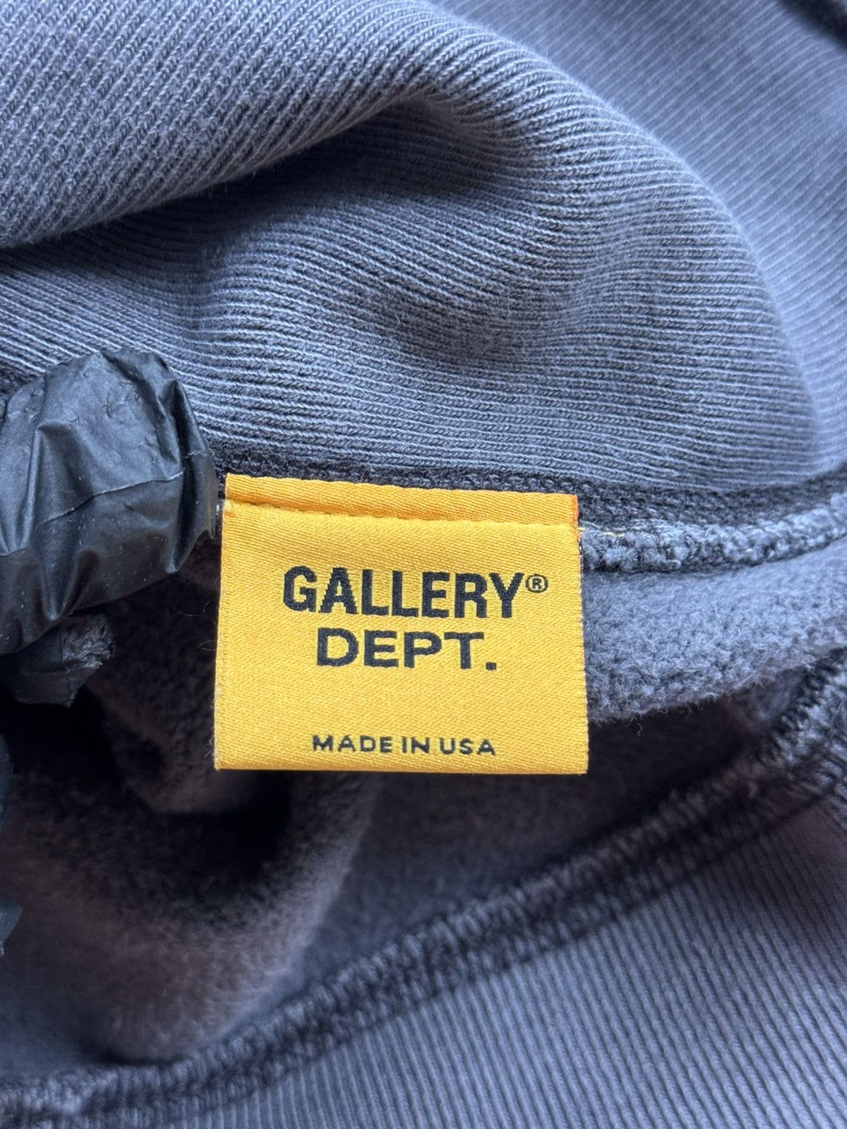 Gallery Dept. Gallery Dept ATK Logo Distressed Hoodie(Grey/L) Size US L / EU 52-54 / 3 - 18 Thumbnail