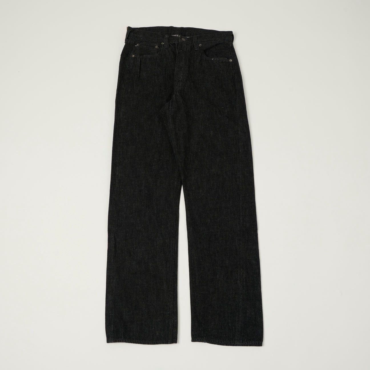 Full Count & Co. Fullcount 1101 SS (Super Smooth) Black One Wash Size US 31 - 2 Thumbnail