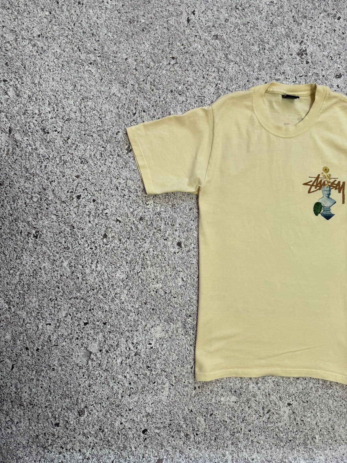 Stussy × Vintage Vintage 90’s Stussy Psychedelic Made In USA T-Shirt Y2K Hype Size US S / EU 44-46 / 1 - 7 Thumbnail