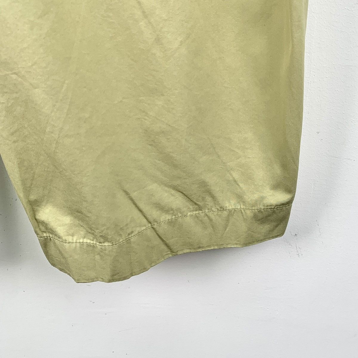 Bottega Veneta Bottega Veneta Light Green Cotton Casual Pants K26WX Size US 32 / EU 48 - 4 Thumbnail