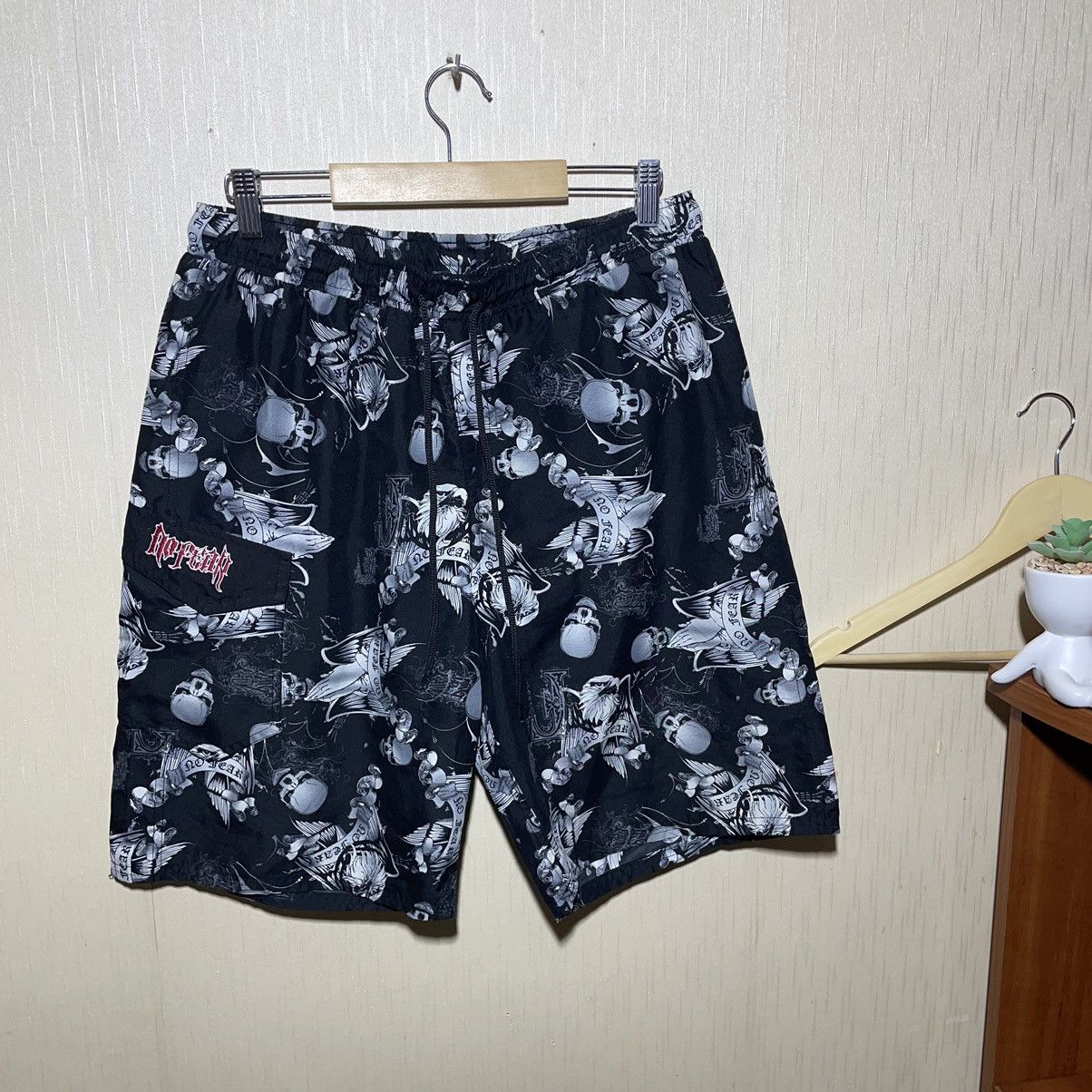 No Fear × Vintage No fear vintage streetwear shorts Size US 34 / EU 50 - 1 Thumbnail