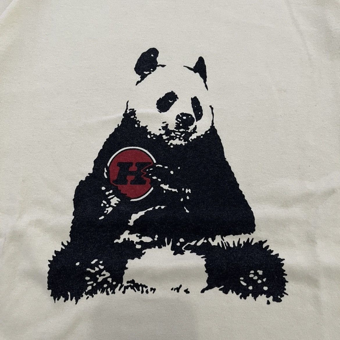 Hysteric Glamour Vintage 90s Hysteric Glamour Panda T-shirt Size US L / EU 52-54 / 3 - 3 Thumbnail