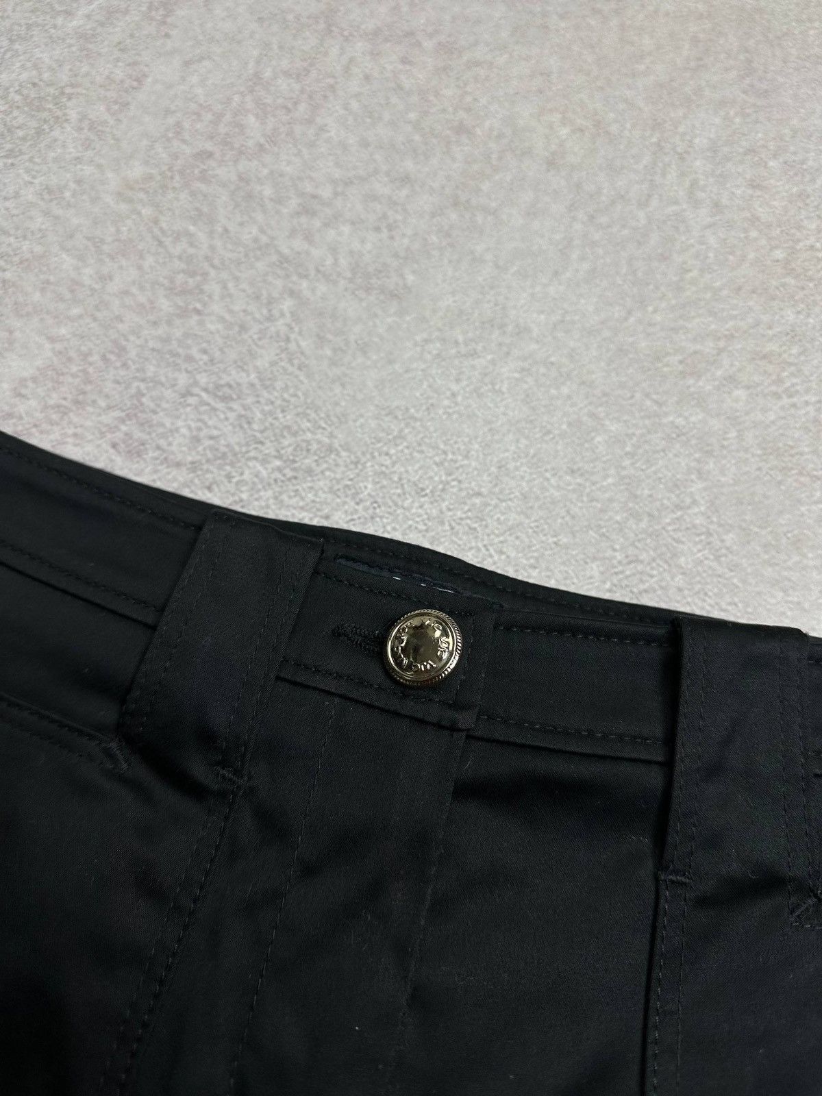 Versace VJC Versace Womans Midi Skirt Rare Black Size 27" / US 4 / IT 40 - 4 Thumbnail
