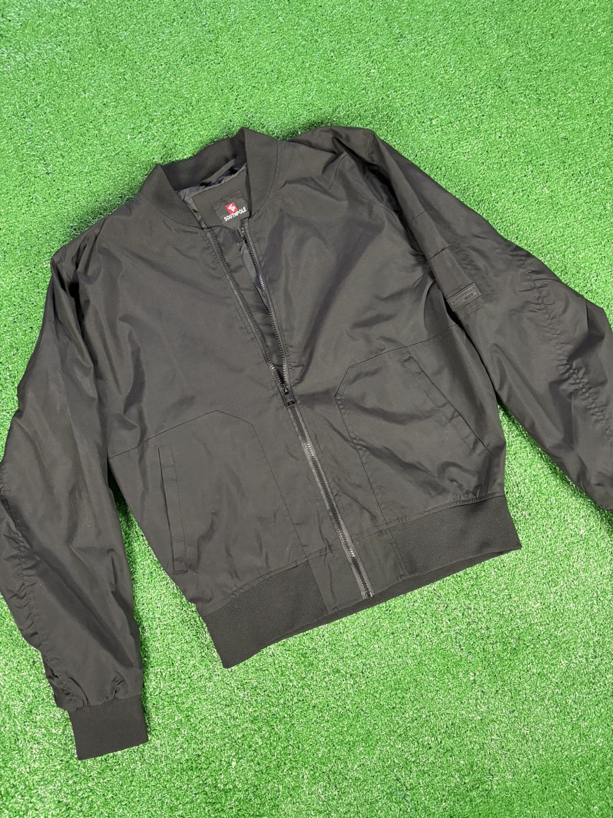 Southpole × Vintage Vintage South Pole Bomber Jacket zip up Size US L / EU 52-54 / 3 - 1 Thumbnail