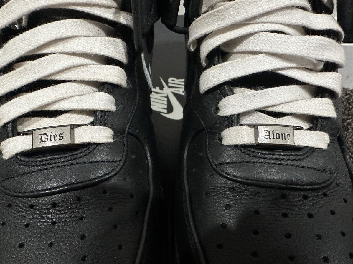 Nike × Vlone Vlone x Nike Air Force 1 High Black London Sample Sneaker Size US 10 / EU 43 - 5 Thumbnail