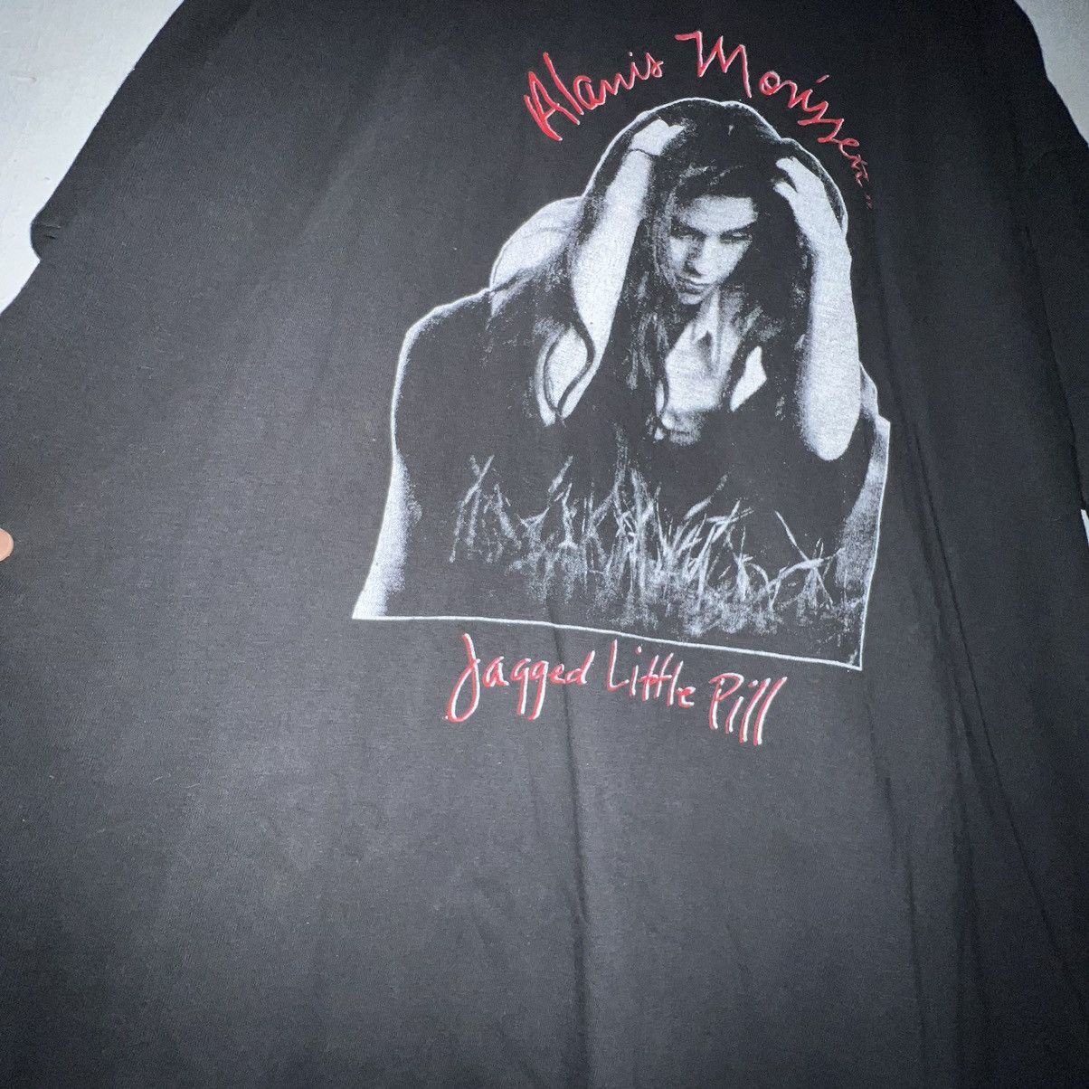 Band Tees Vintage Alanis Morrisette Jagged Little Pill XL 90s Size US XL / EU 56 / 4 - 5 Thumbnail