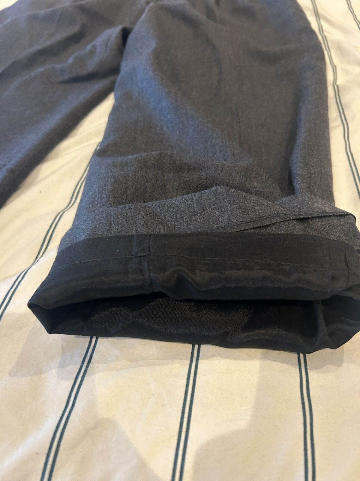 Lands' End Wool Landsend pleated Suitpants Size 28" / US 6 / IT 42 - 3 Thumbnail
