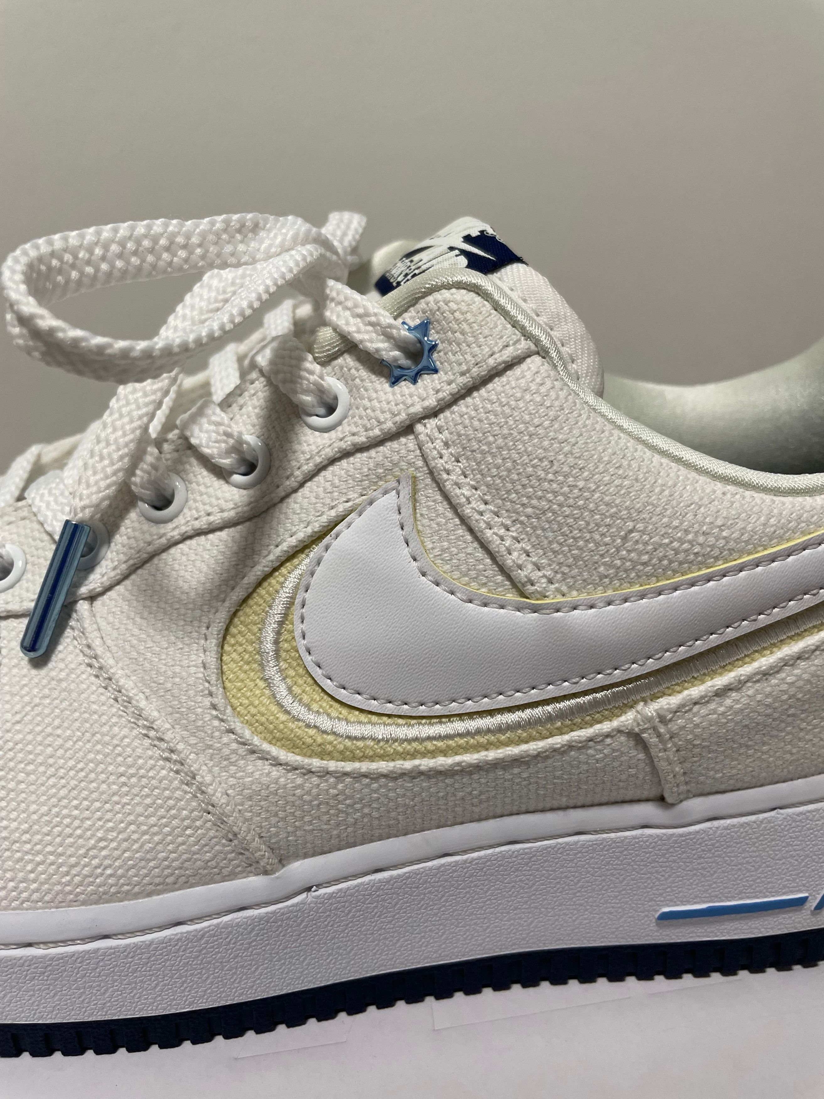 Nike Nike Air Force 1 Low PRM "Blue Void" Size US 10.5 / EU 43-44 - 4 Thumbnail