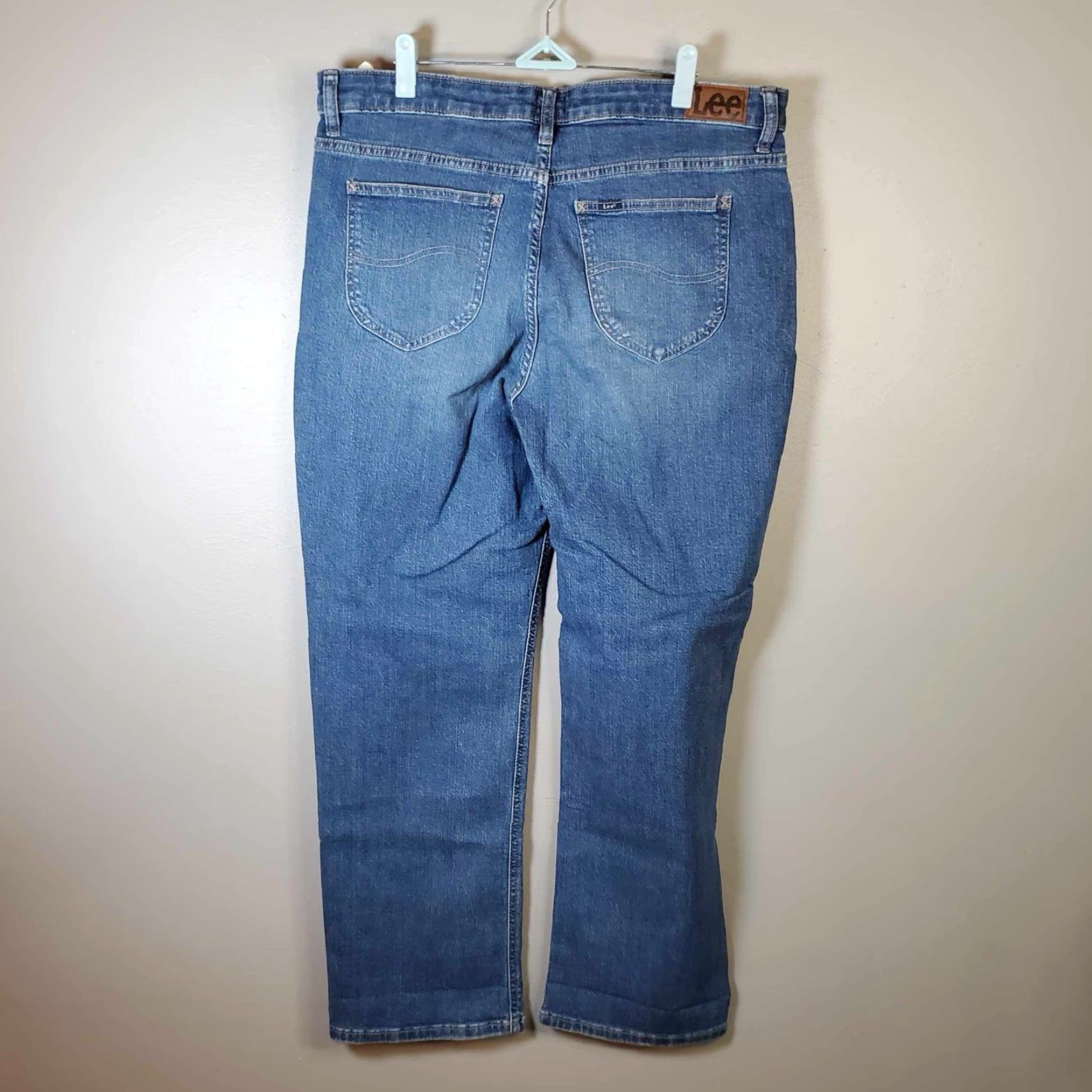 Lee Lee Legendary Premium Boyfriend Jeans 16 Medium Womens Blue NWT Deadstock Size 38" / US 16 / IT 52 - 5 Thumbnail