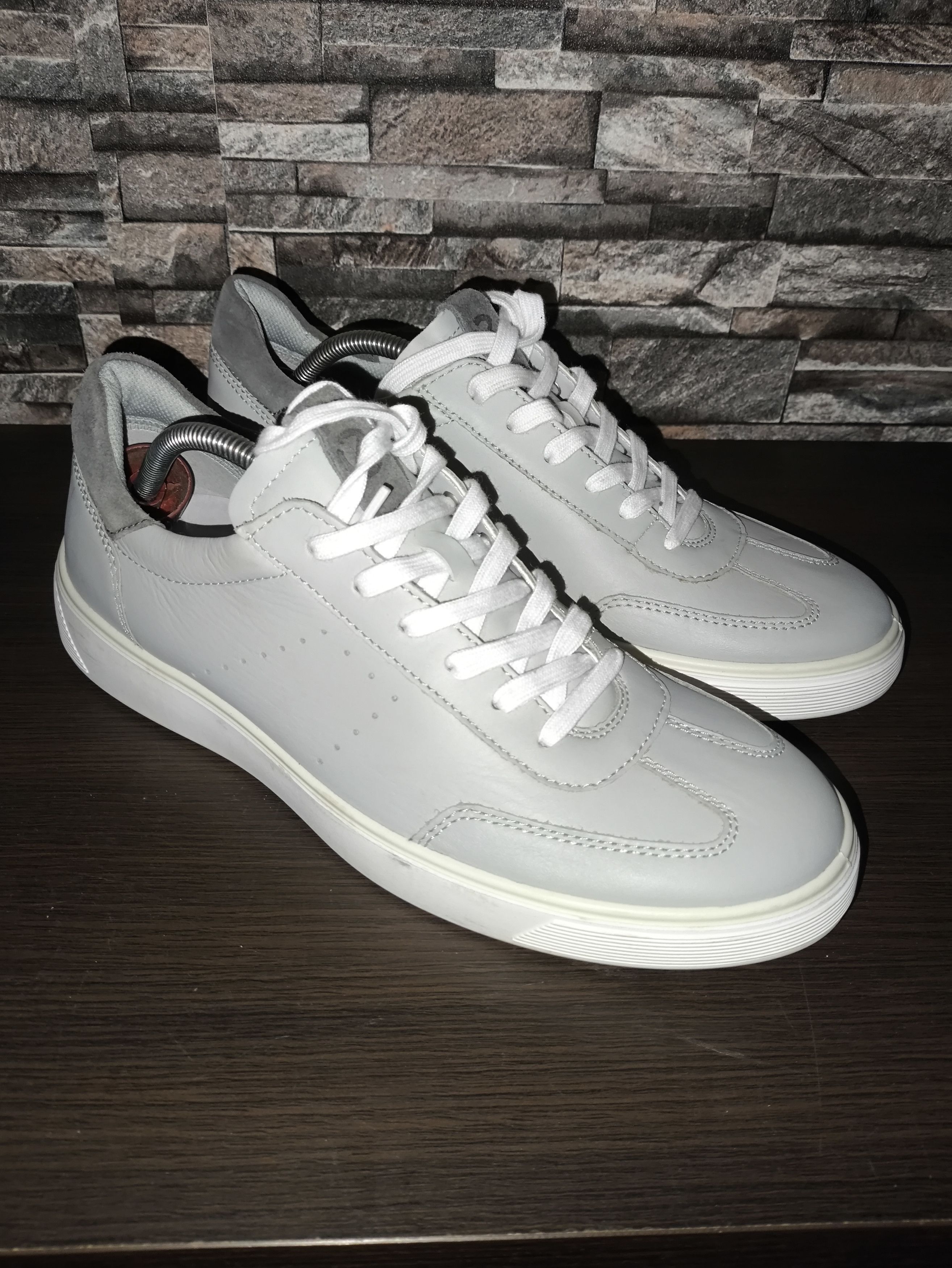 Ecco ECCO Tray – Men’s Leather Sneakers Size US 11 / EU 44 - 2 Thumbnail