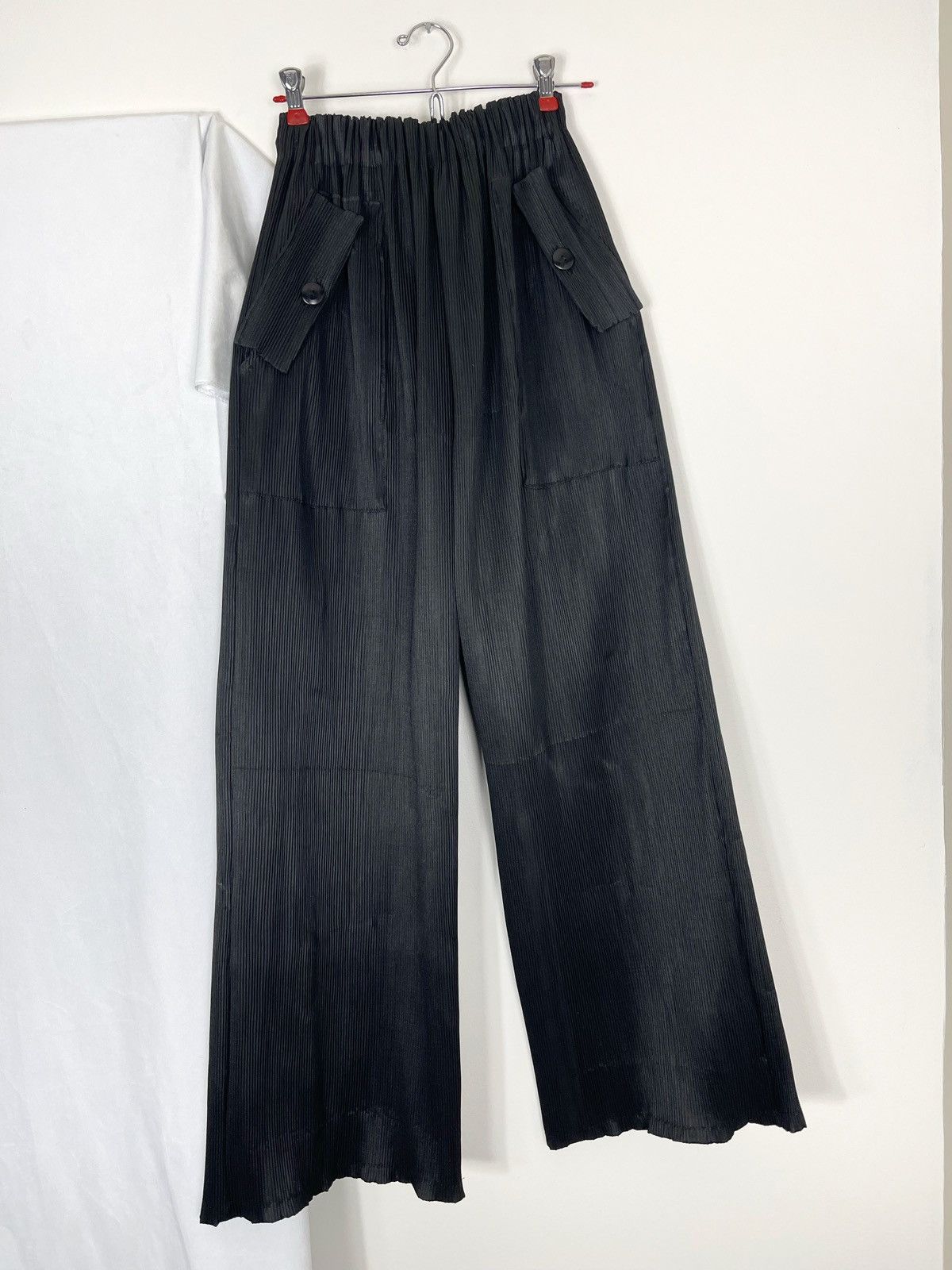 Chorley × Handmade Chorley Structured Pleated flight cargo baggy pants pleats Size US 34 / EU 50 - 1 Thumbnail