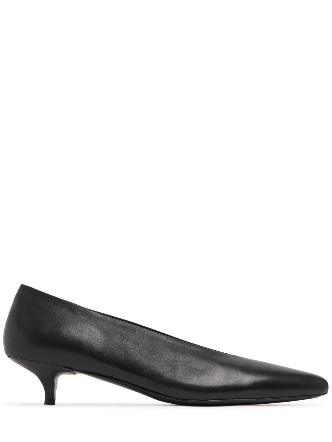 Ma+ MARSELL Longiforma $945 Black Leather Pumps New & Auth Size US 7.5 / IT 37.5 - 1 Thumbnail