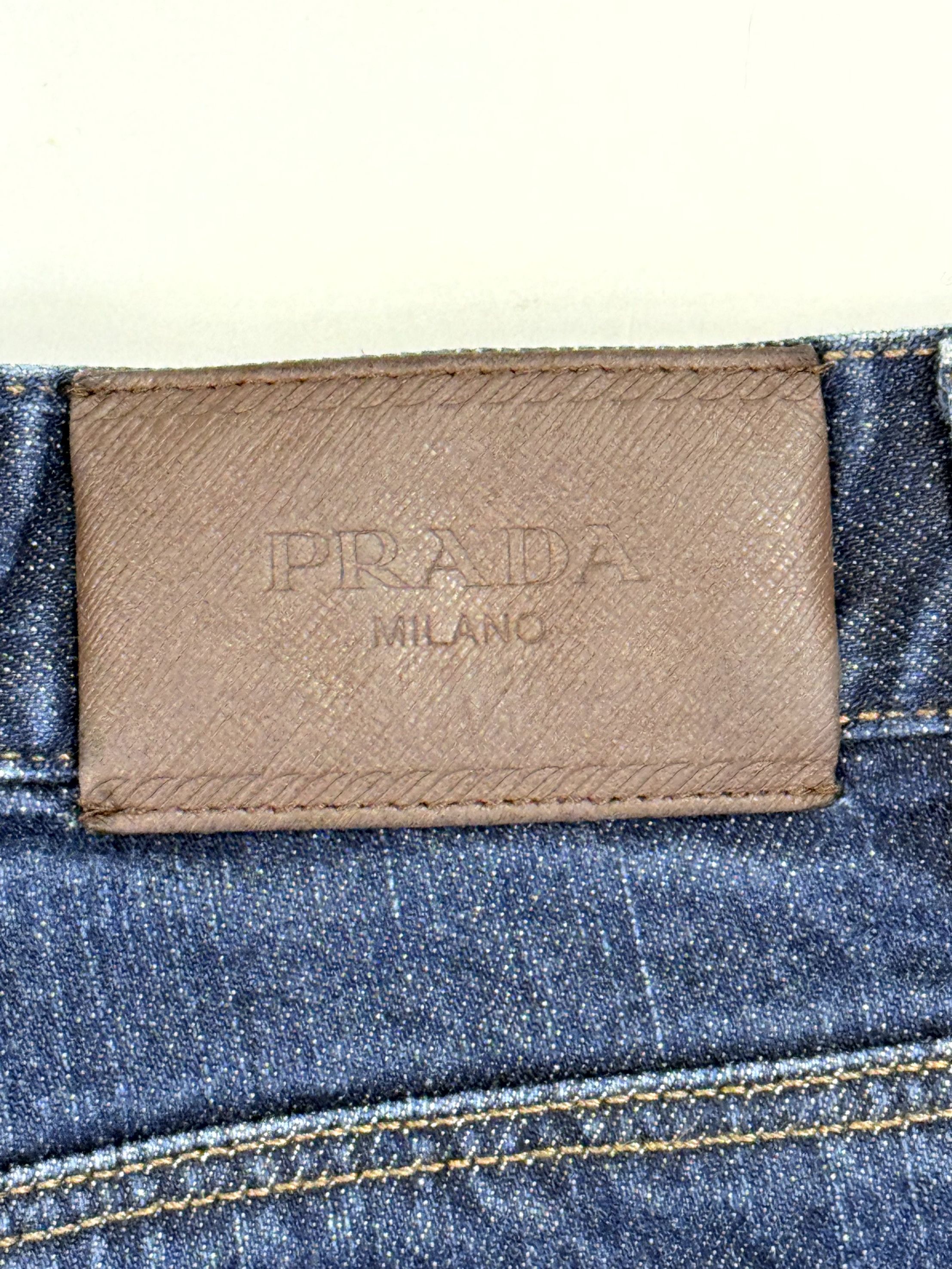 Prada Prada Tapered Fit Indigo Blue Jeans Size 32 Size US 32 / EU 48 - 5 Thumbnail