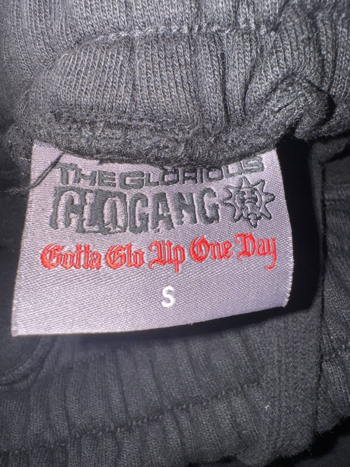 Almighty Glo Gang Straight Leg Sweatpants (Black), image size:1200x1600